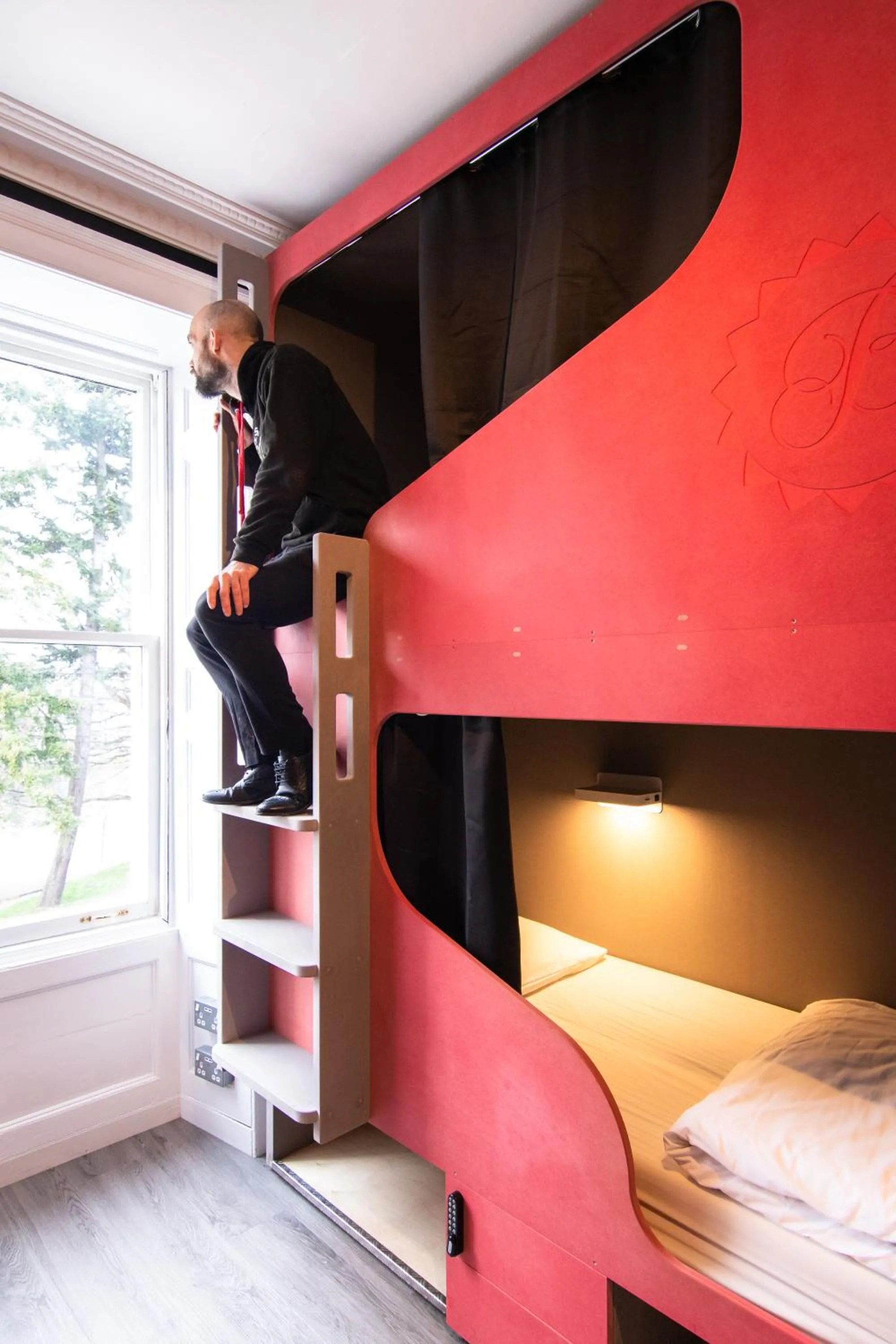 bunk bed, Bed in Bazpackers