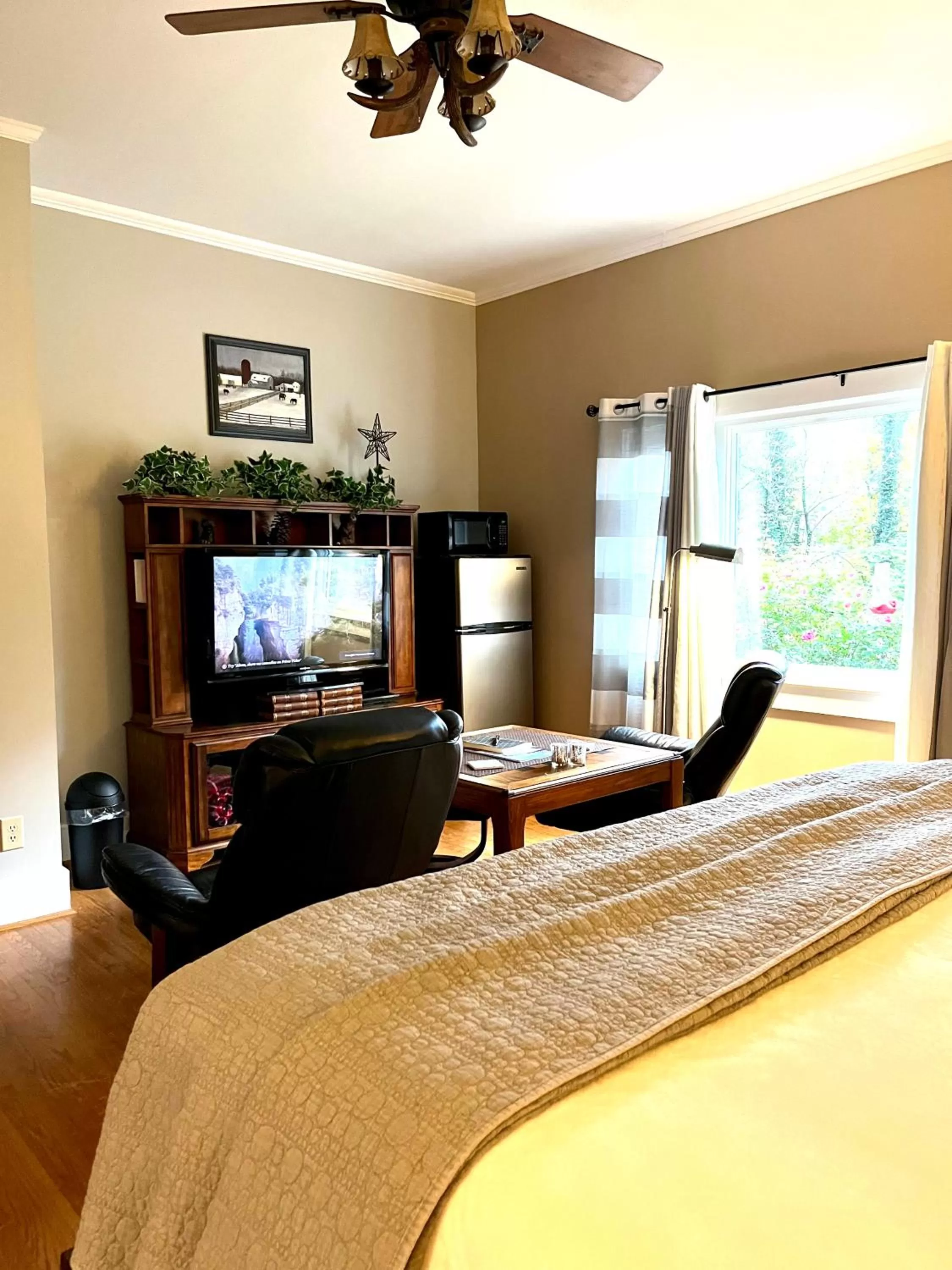 TV and multimedia, Bed in Grafton Lodge