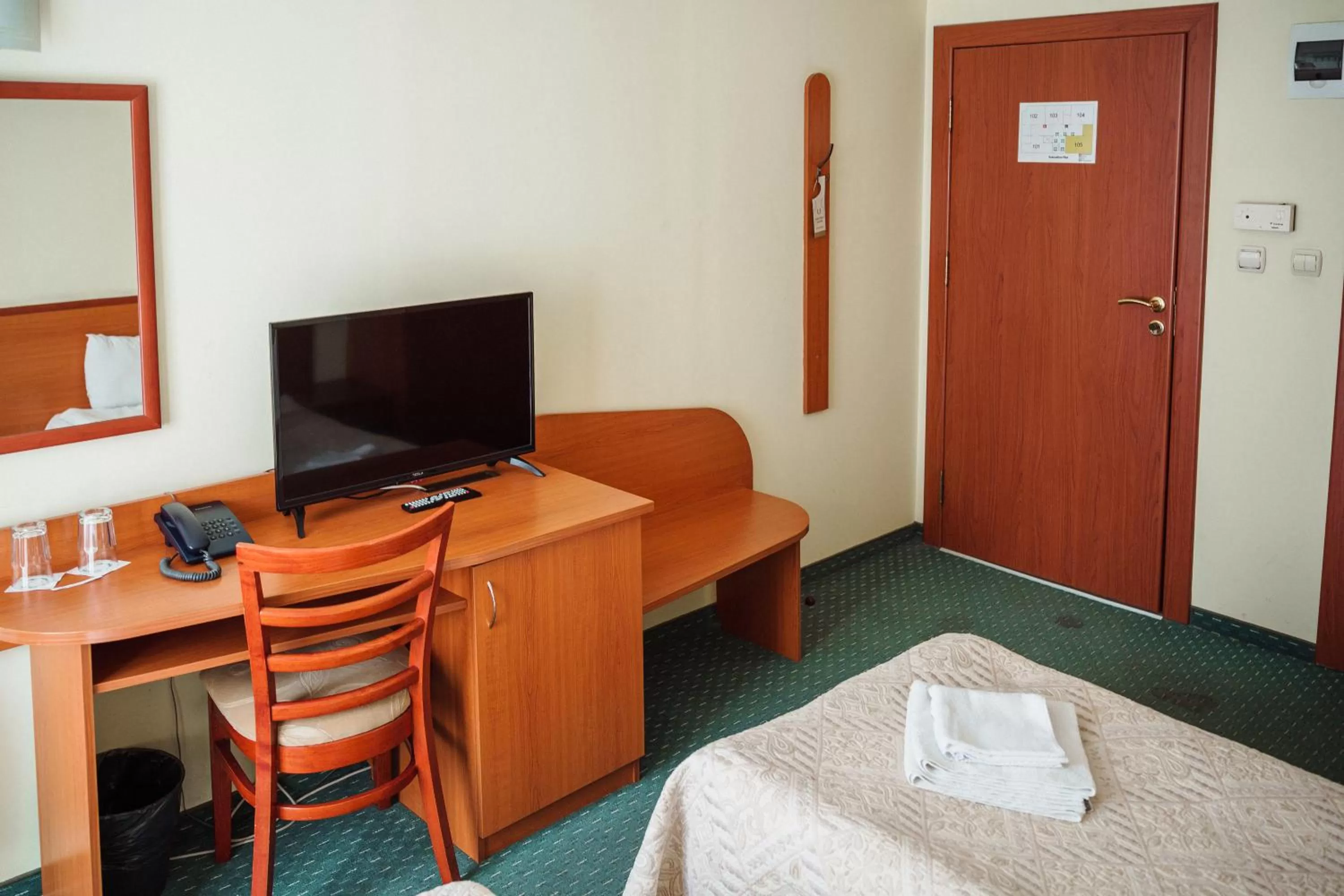 Photo of the whole room, Bed in Dionis Hotel