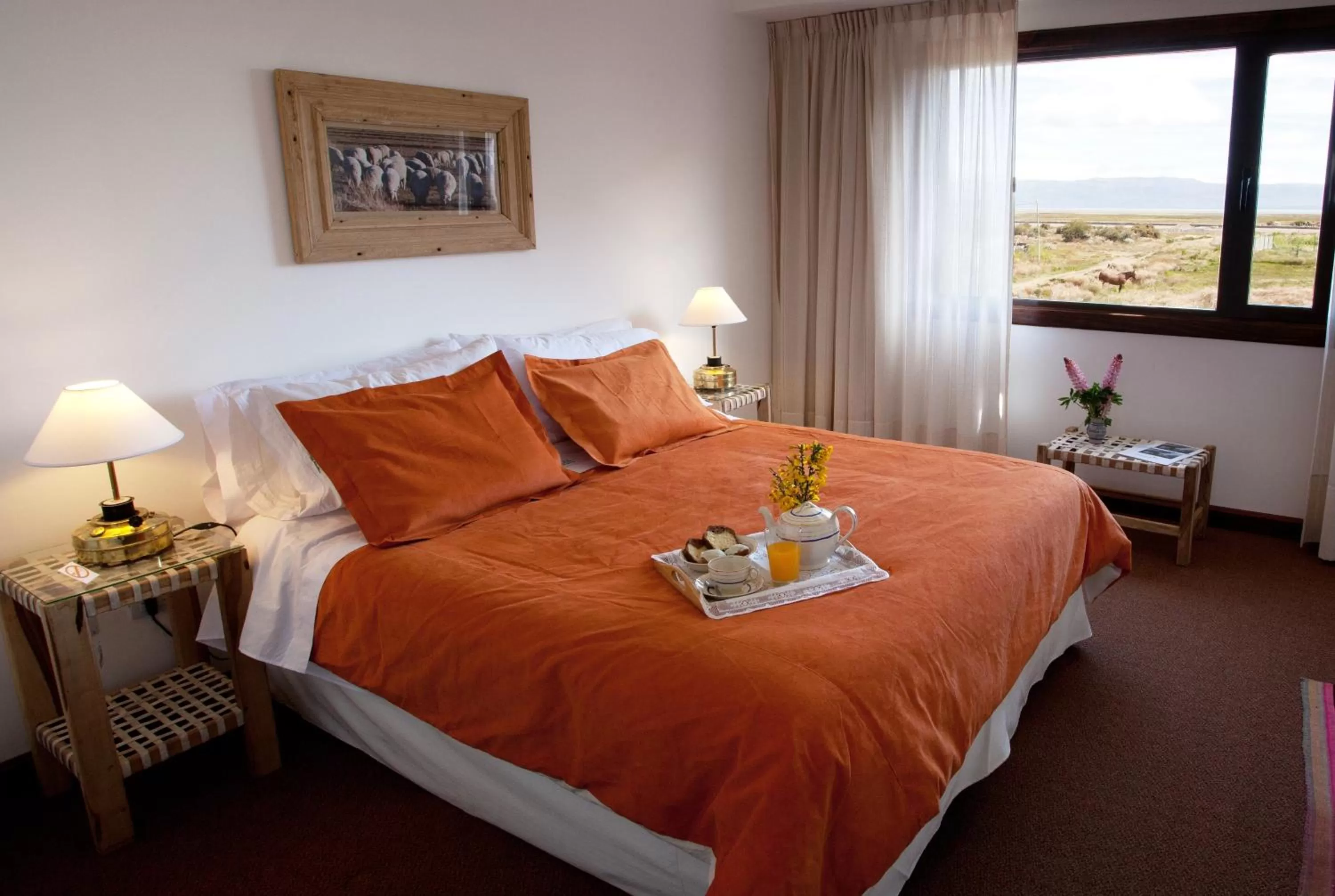 Bed in Hosteria Cauquenes De Nimez