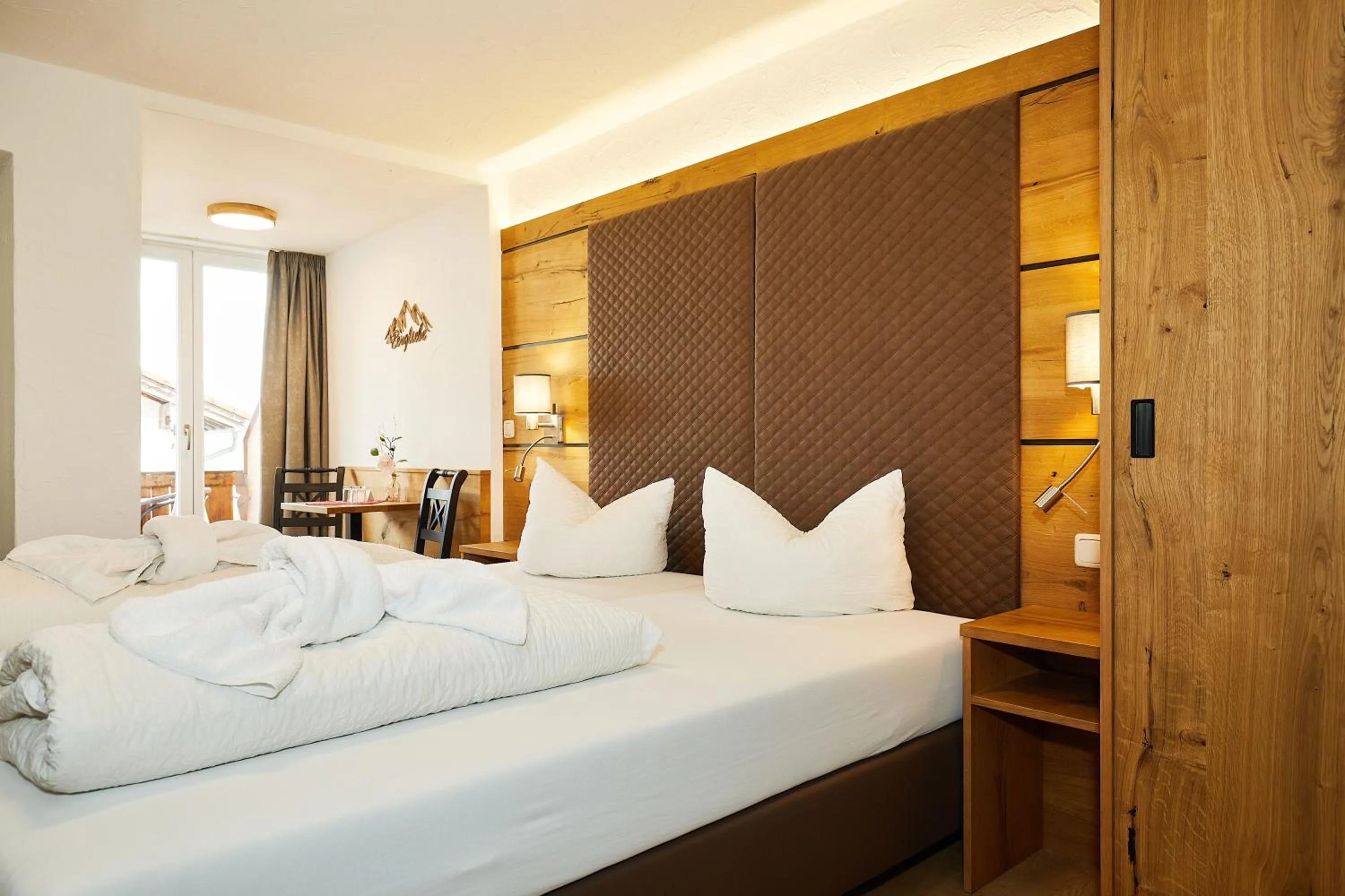 Bed in Hotel Rupertihof