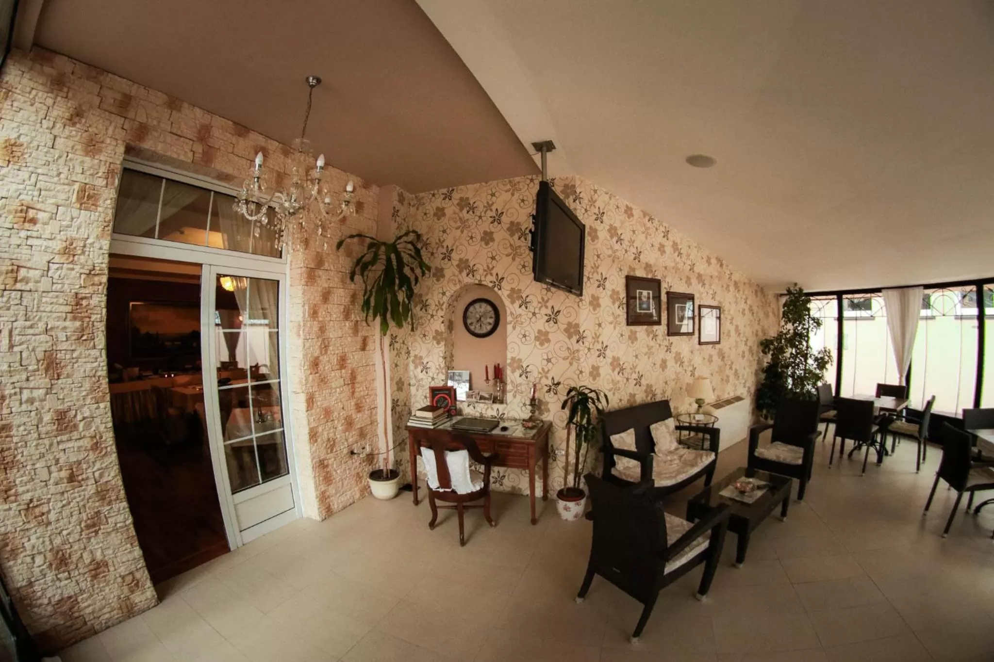 Balcony/Terrace, Restaurant/Places to Eat in Garni Hotel Andric