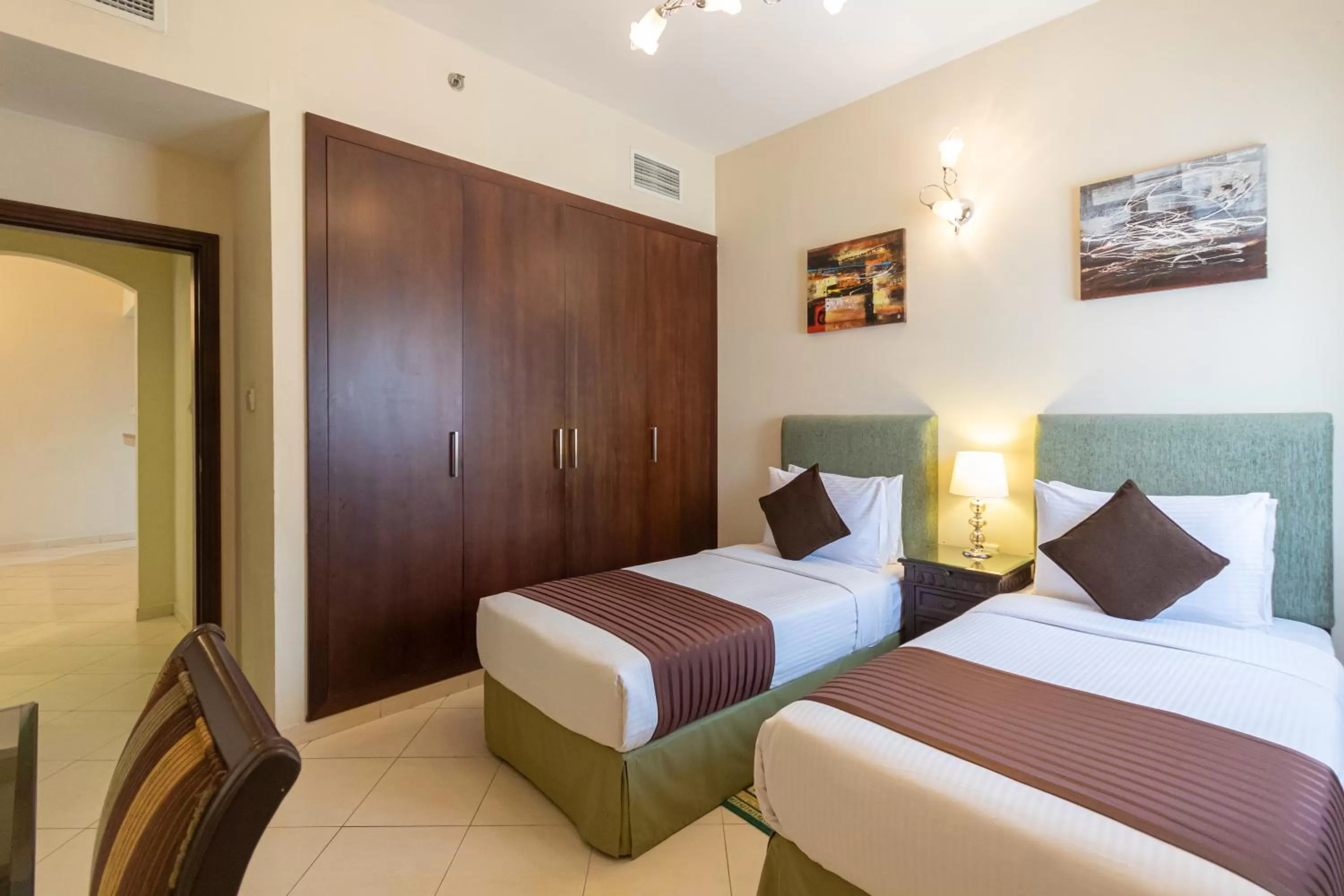 Bedroom in Auris Boutique Hotel Apartments, Al Barsha - At The Mall