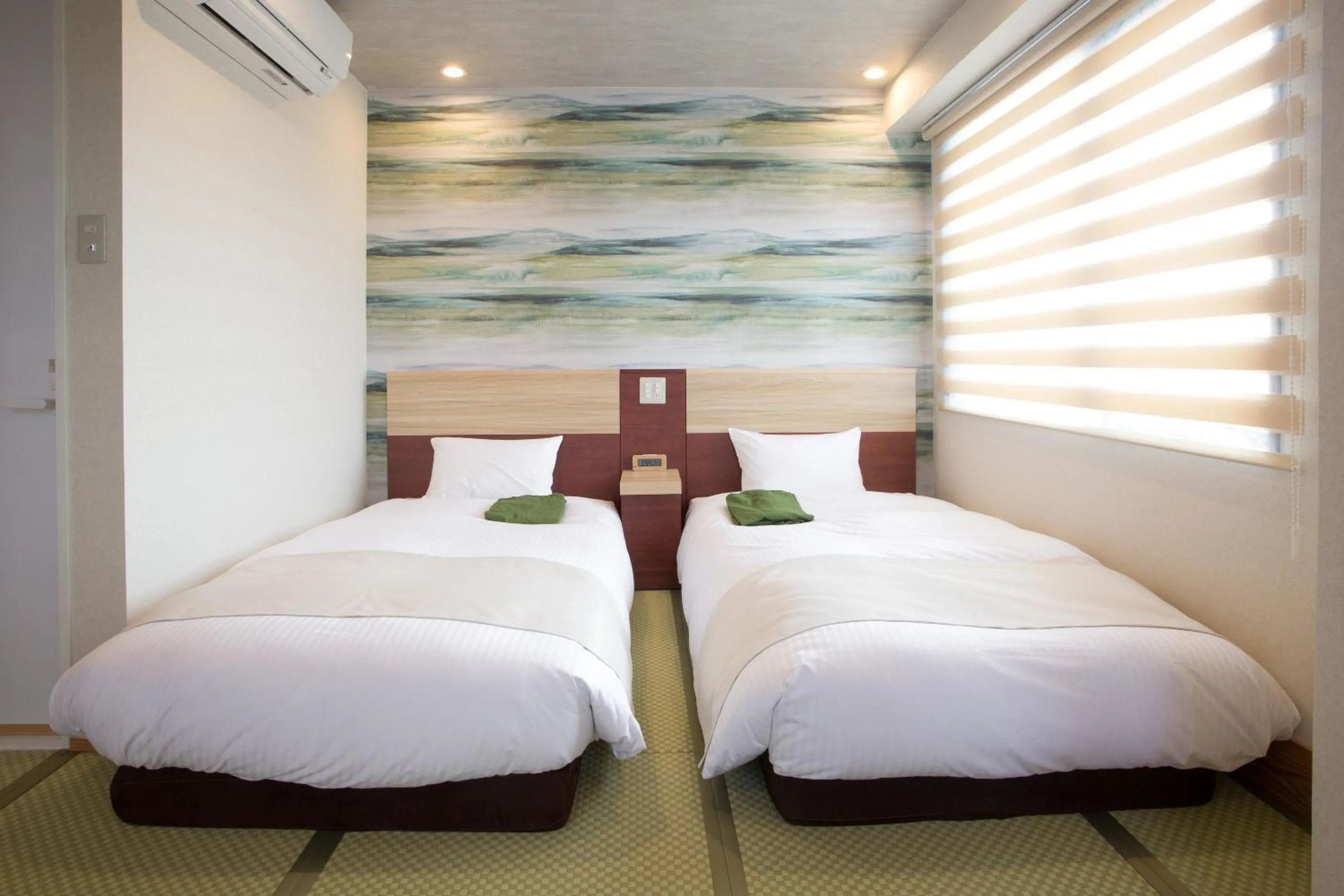 Bed in Kyonoyado Kiyomizu Gojo Kuretakeso