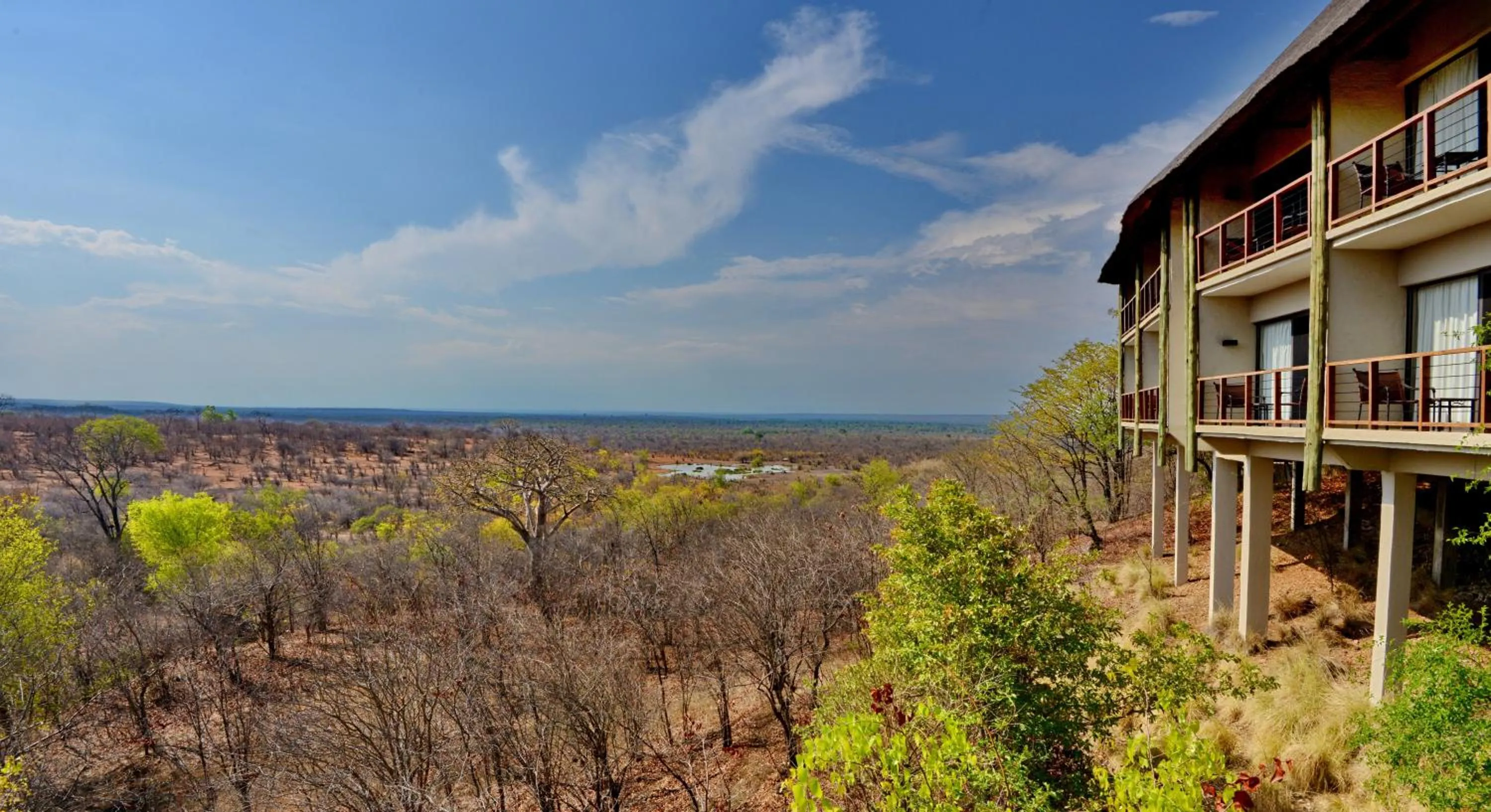 Property building in Victoria Falls Safari Club