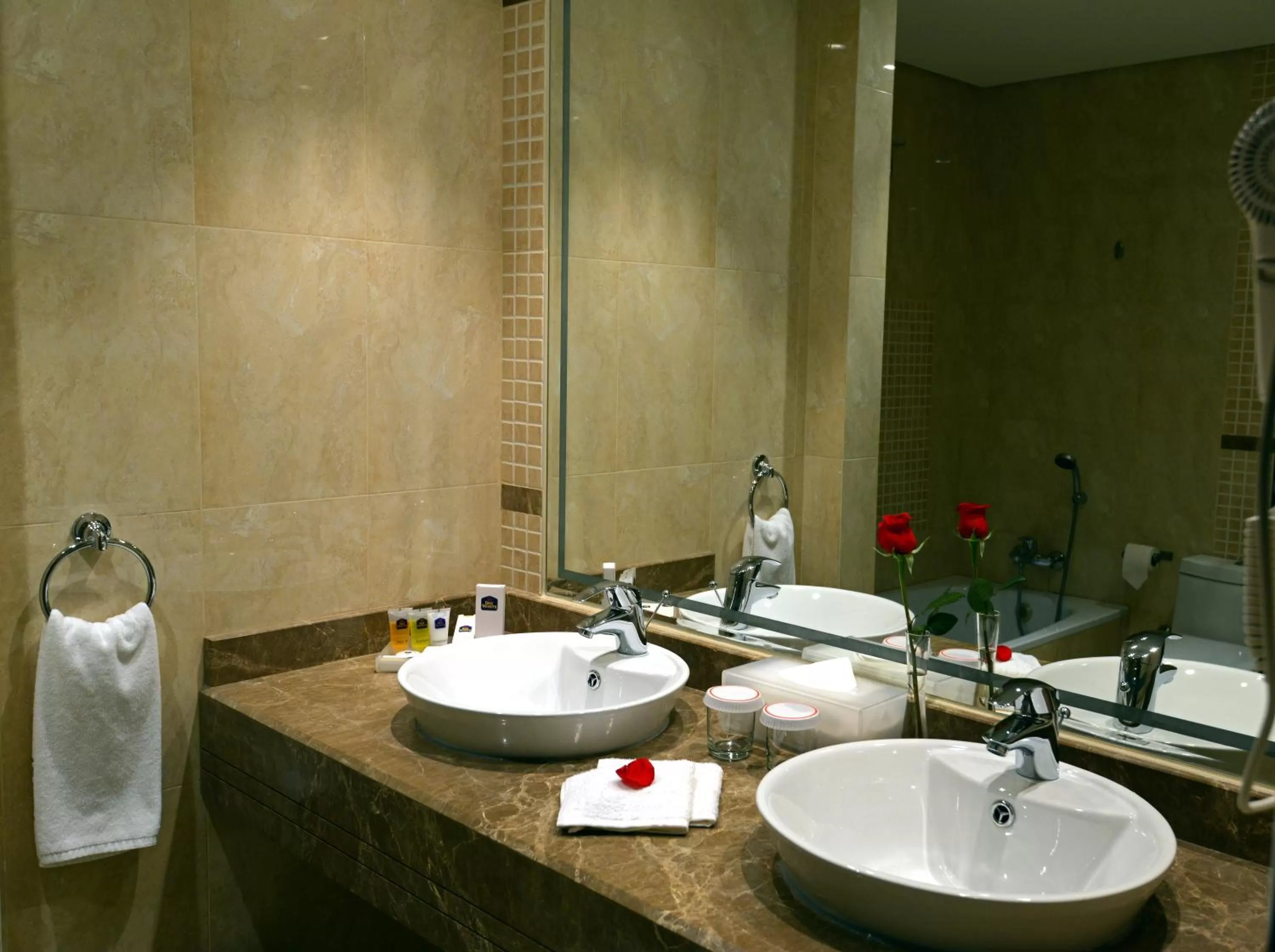 Bathroom in Best Western Plus Mahboula