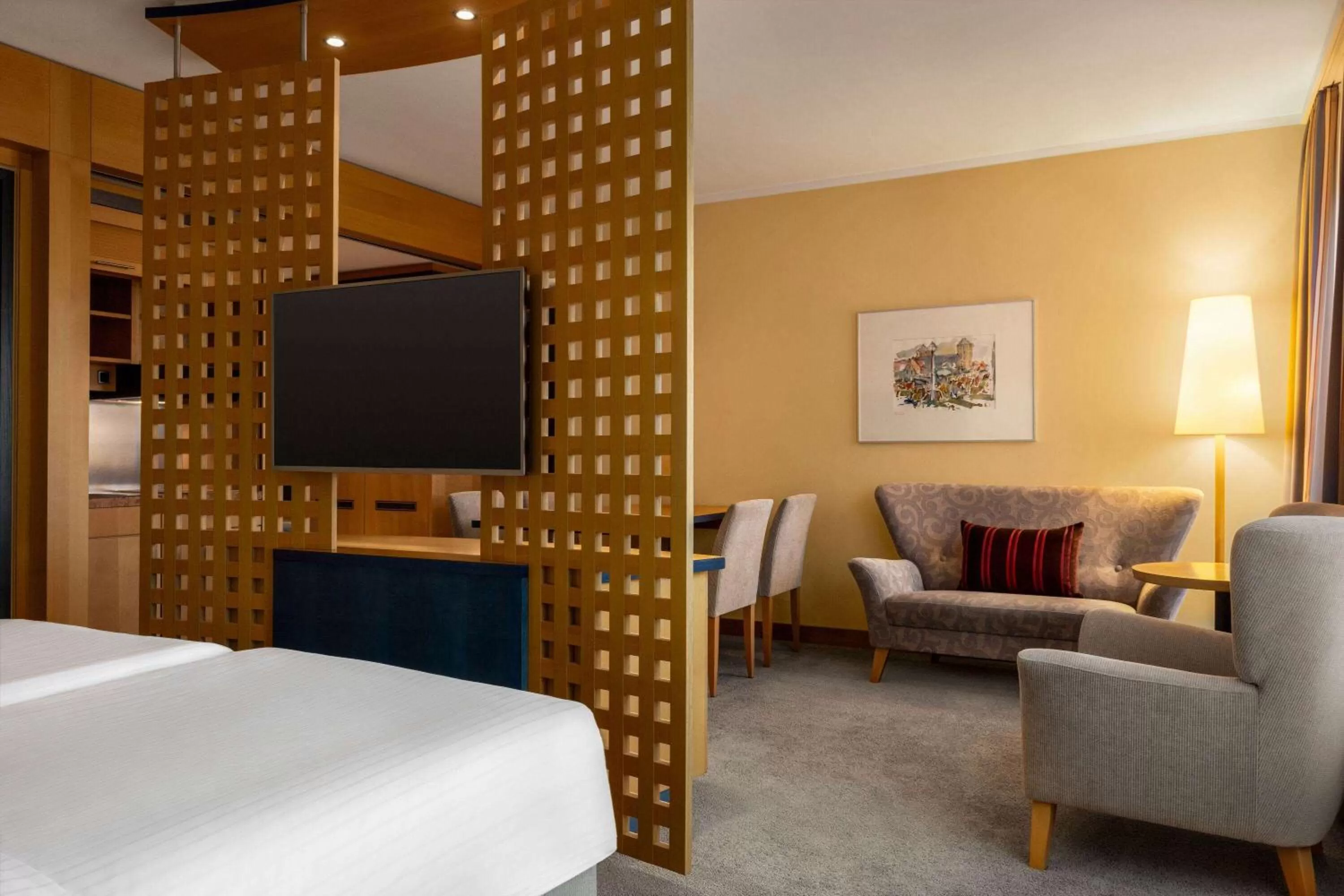 Bed in Vienna House by Wyndham Remarque Osnabrück