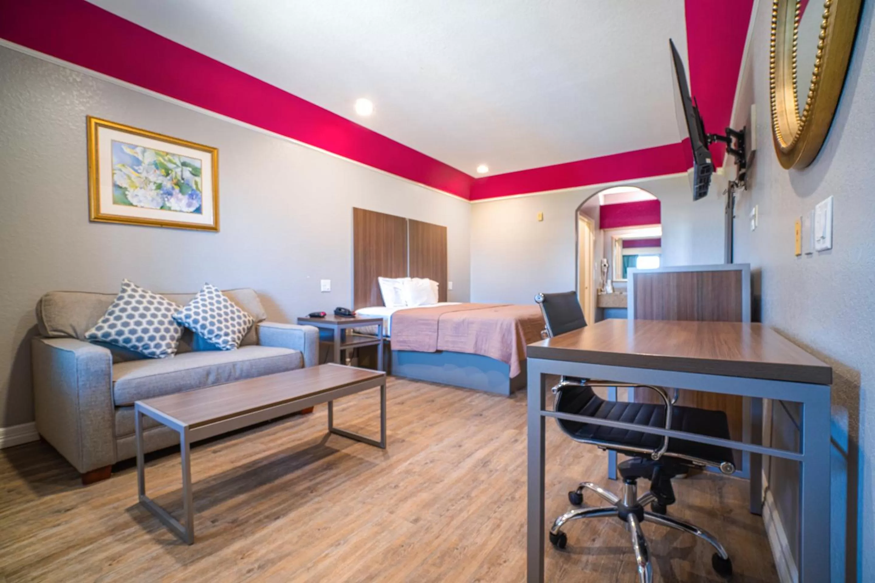 Bedroom, Bed in Hotel Bliss Kemah