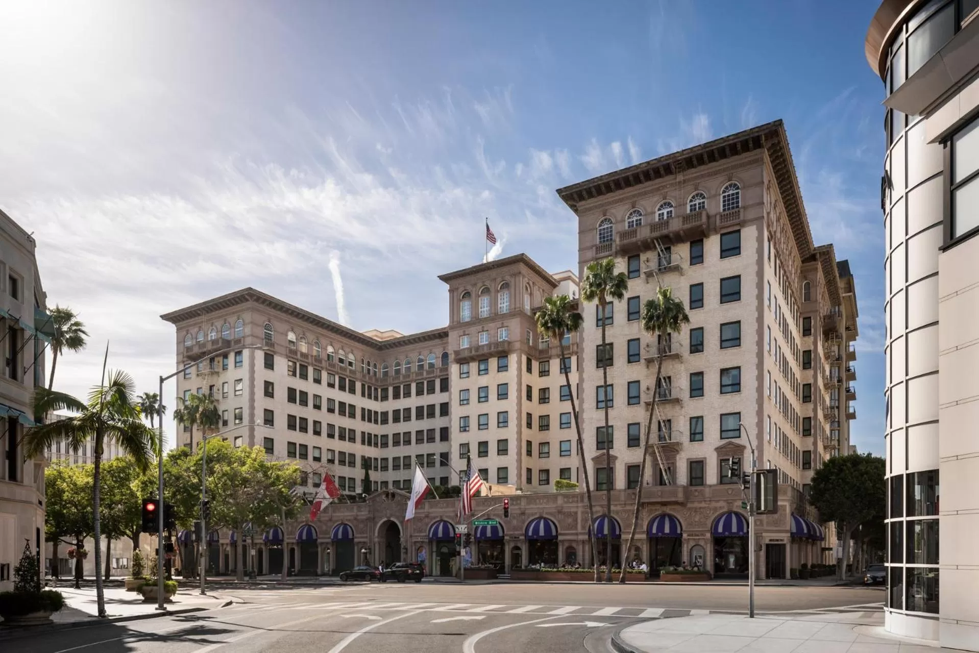 Property building in Beverly Wilshire, A Four Seasons Hotel