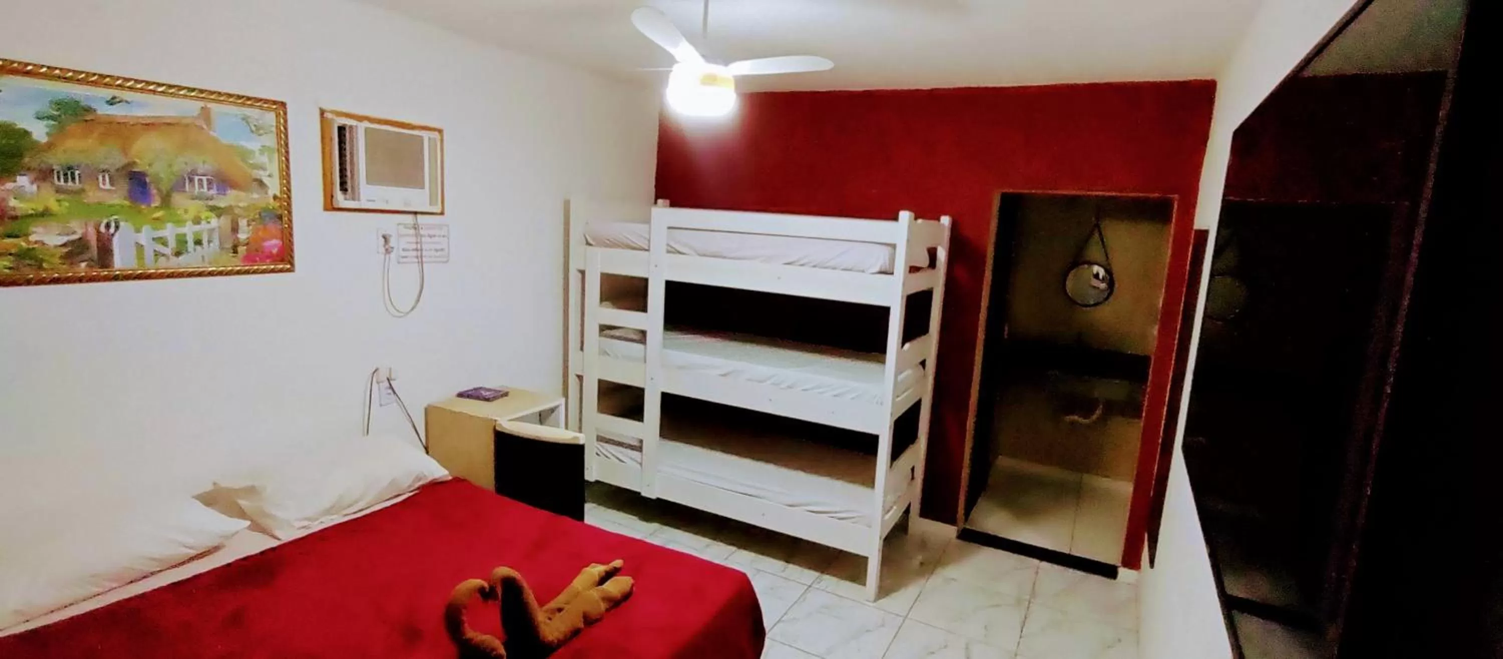 Photo of the whole room, Bed in Pousada Bela Vista Maricá