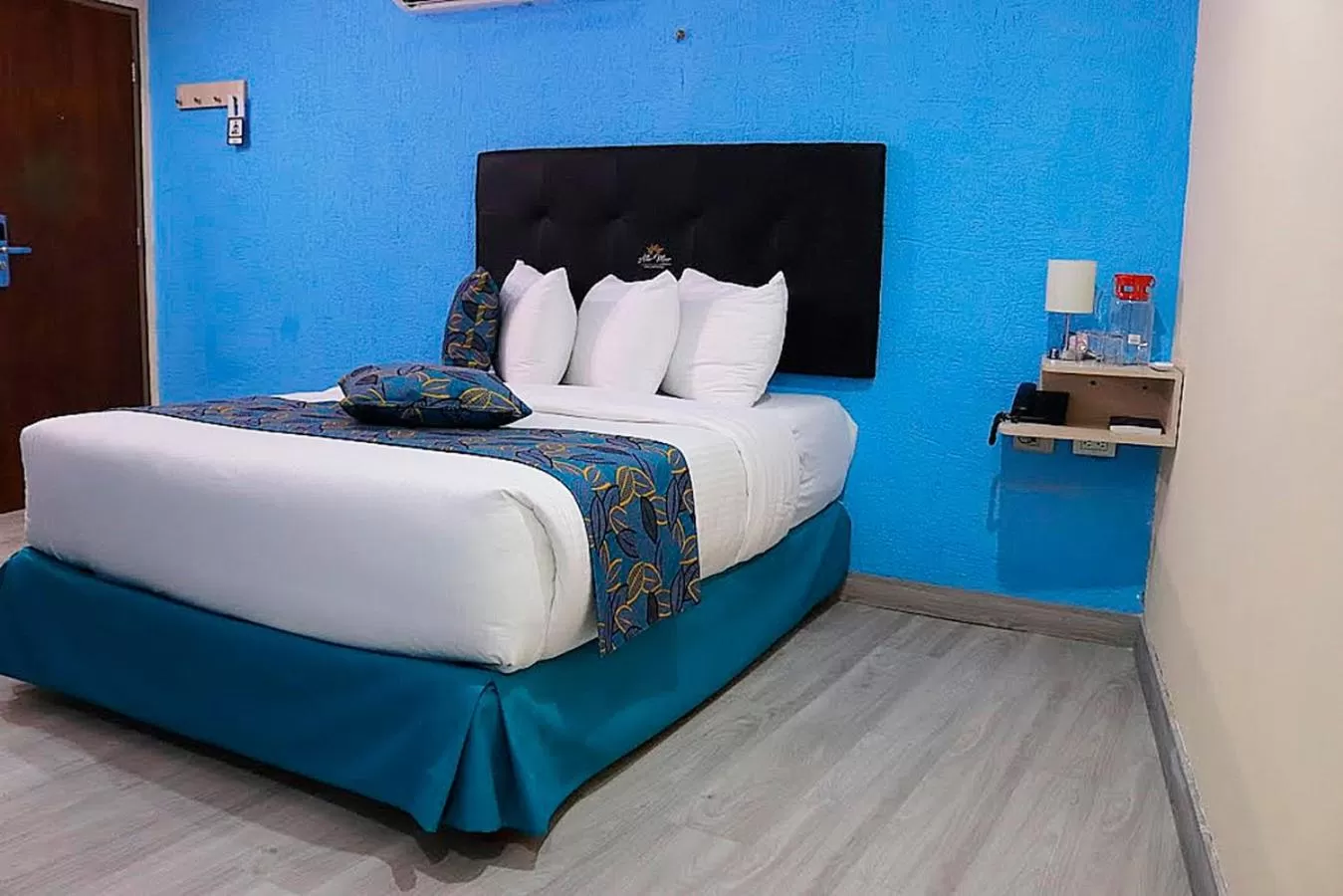 Bed in Hotel Alto Mar