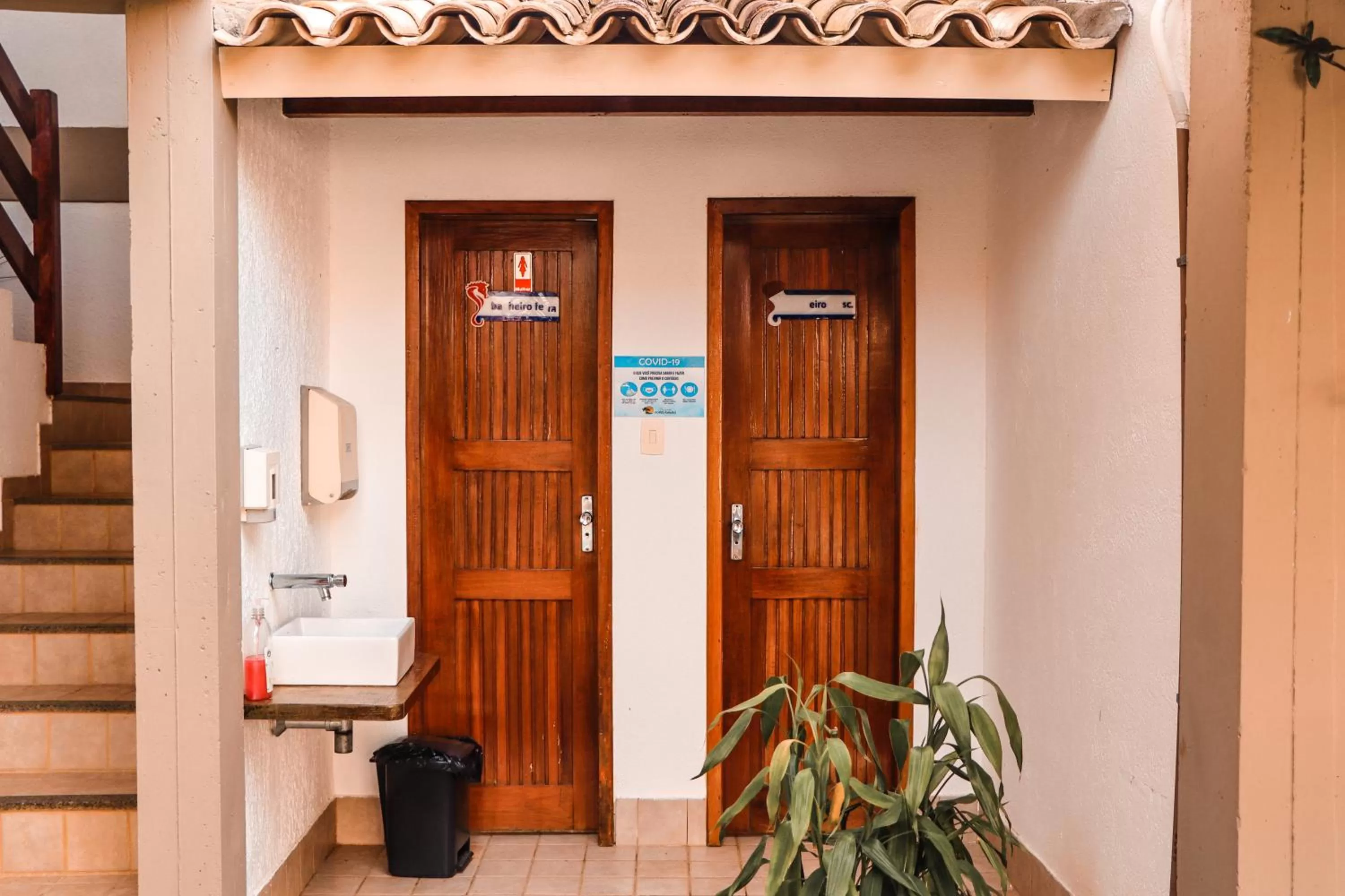 Bathroom in Pousada e Chale Porto Paraiso