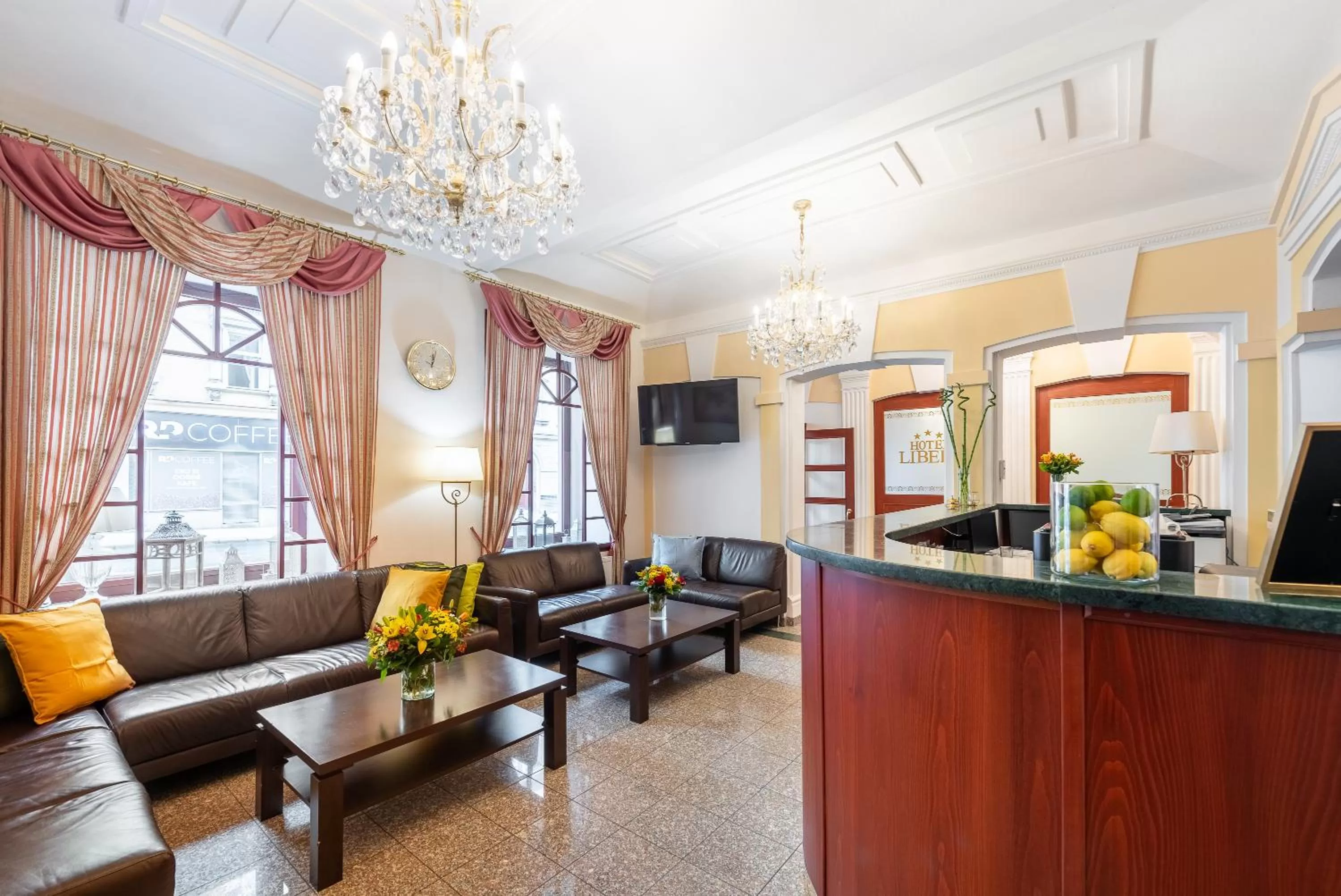 Lobby or reception in Hotel Libero