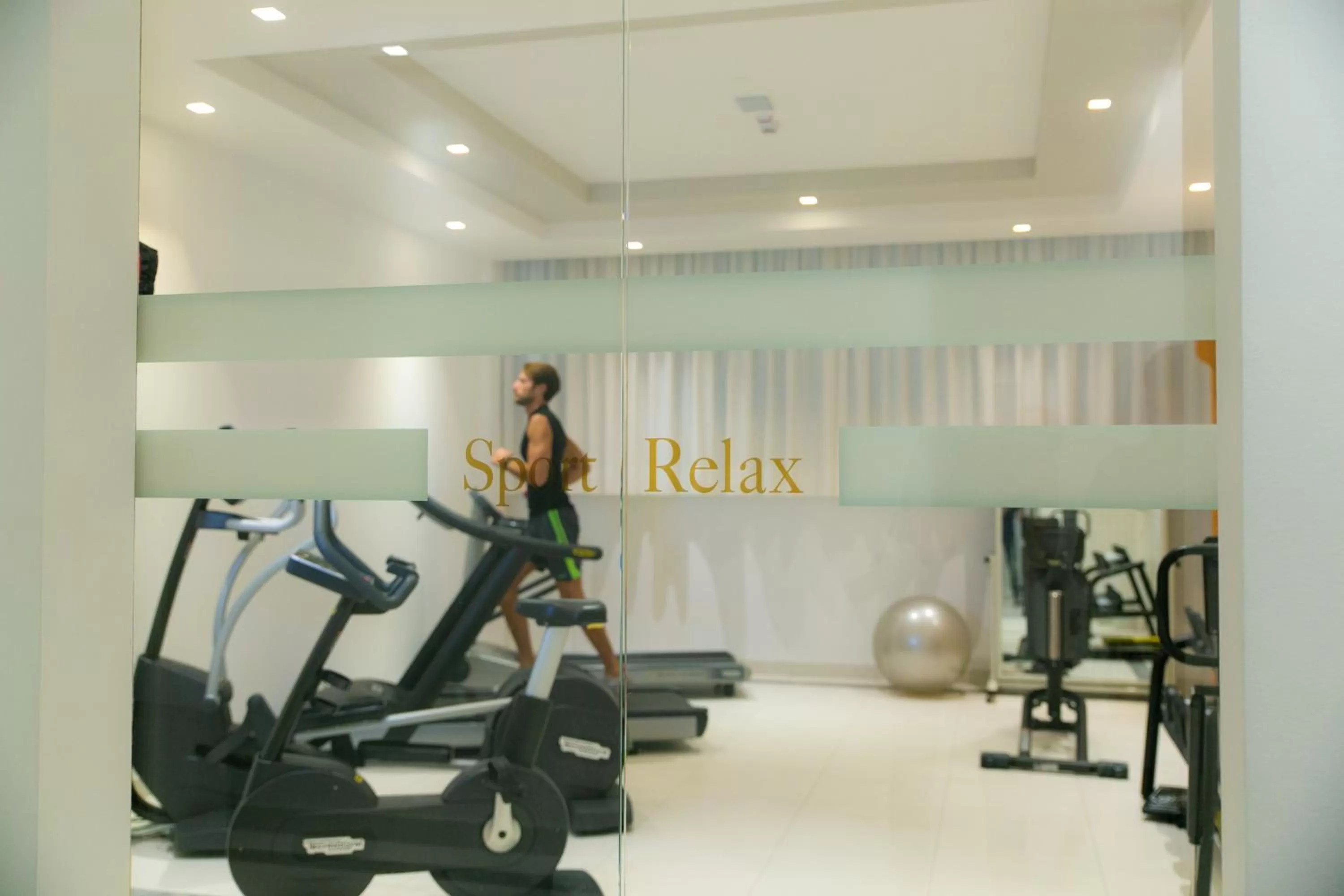 Fitness centre/facilities in Hotel Terme Venezia