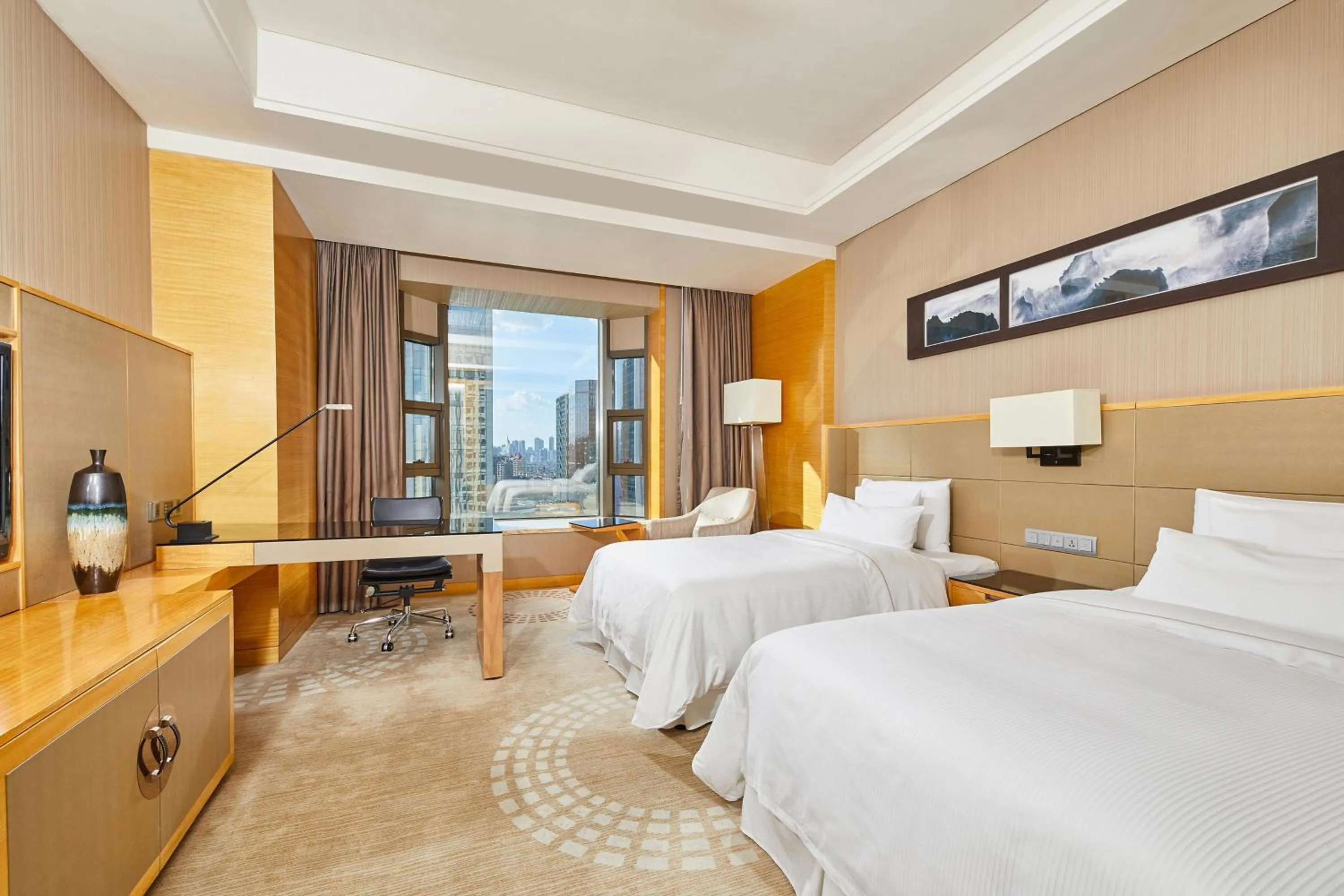 Photo of the whole room, Bed in The Westin Fuzhou Minjiang
