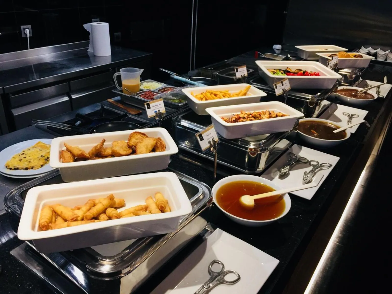 Buffet breakfast in Latanya Hotel Ankara