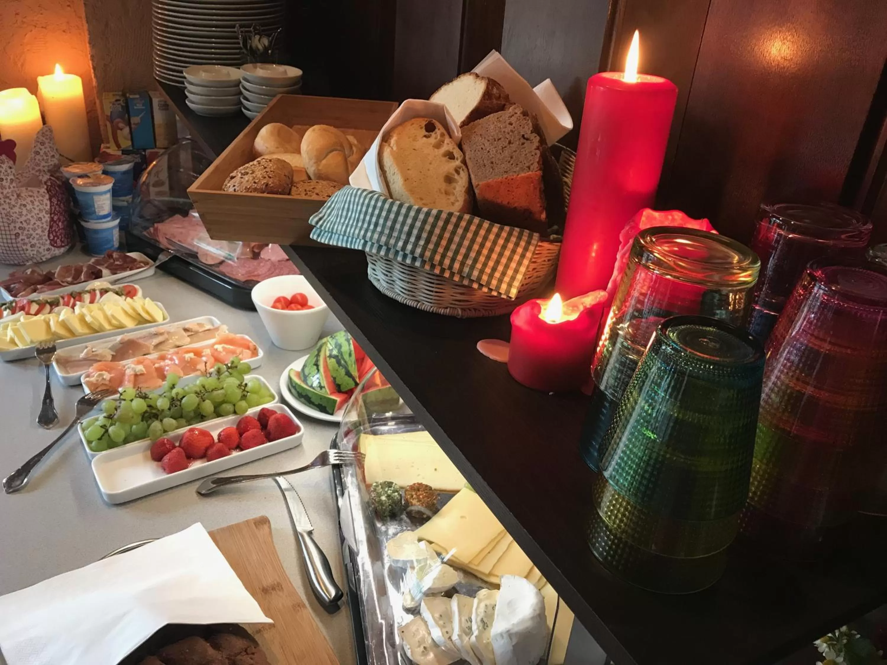 Food and drinks in Hotel Elfenberg