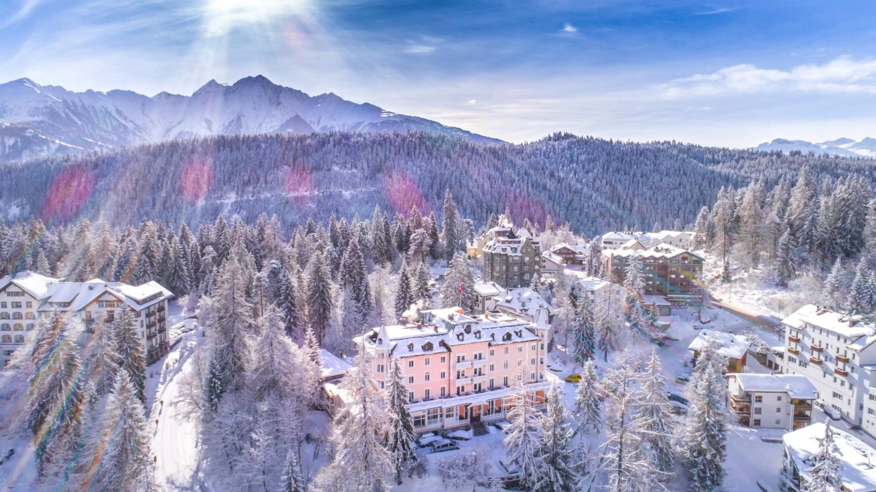 Property building in Romantik Hotel Schweizerhof & Spa Flims