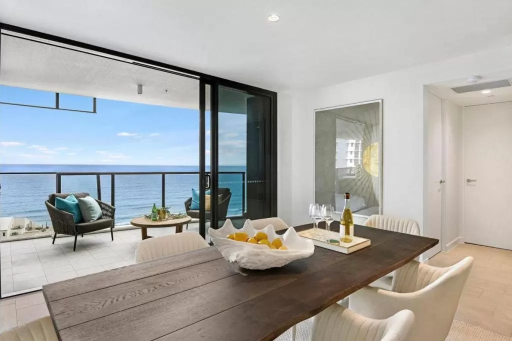 Seating area in Vue Broadbeach - Official