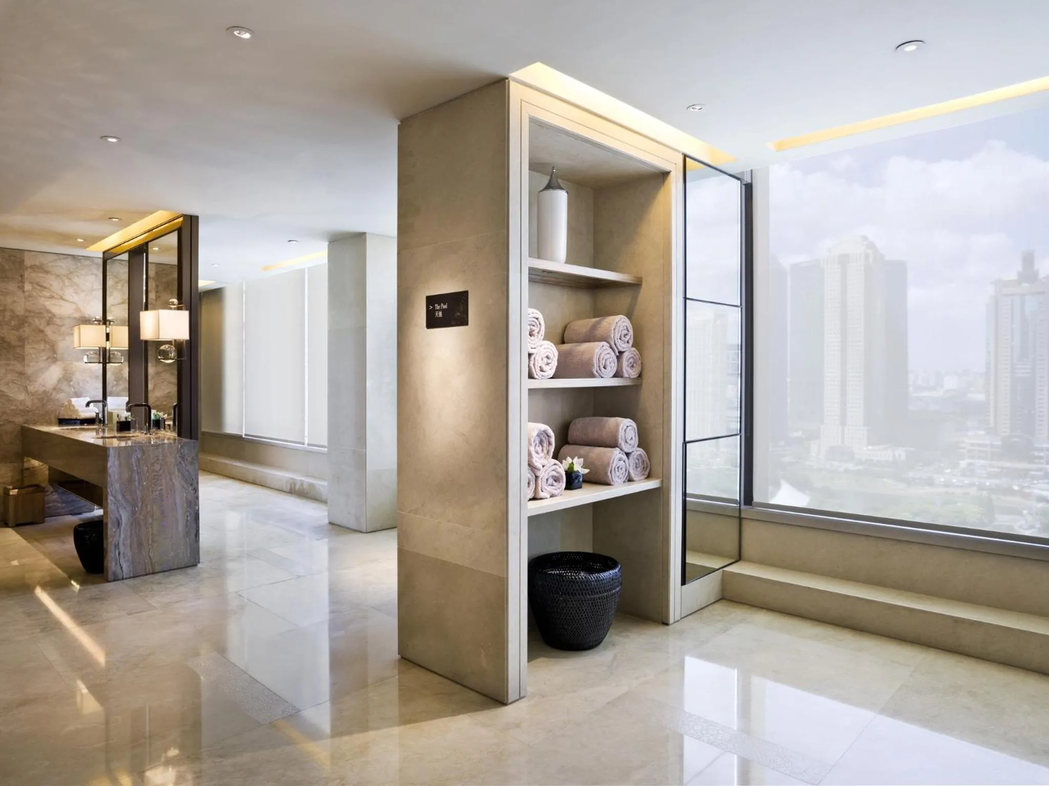 Bathroom in IFC Residence