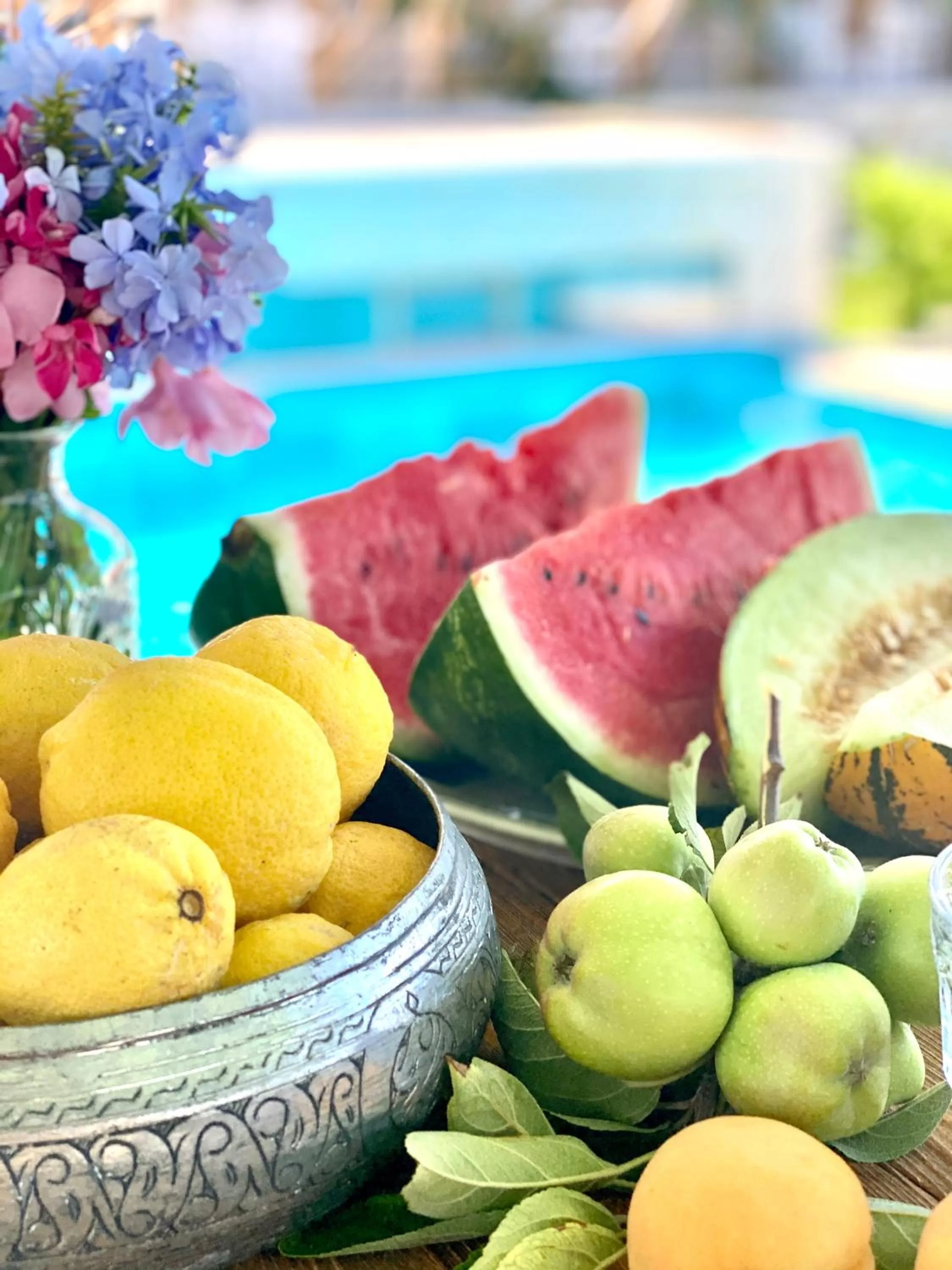 Food in Alaçatı Barbarossa Hotel