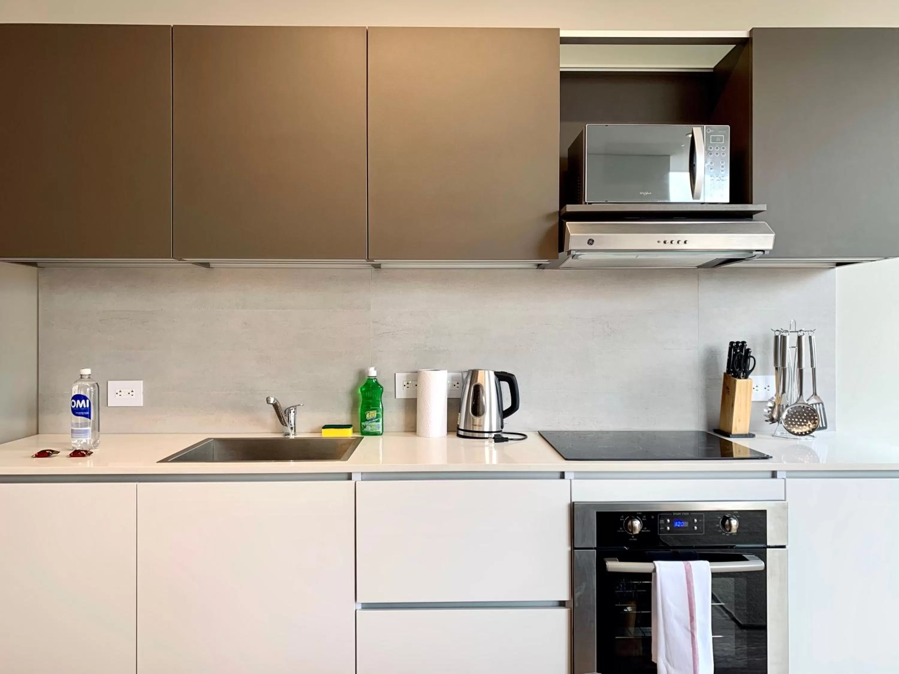 Kitchen/Kitchenette in Kubik apartments in Exclusive Virrey