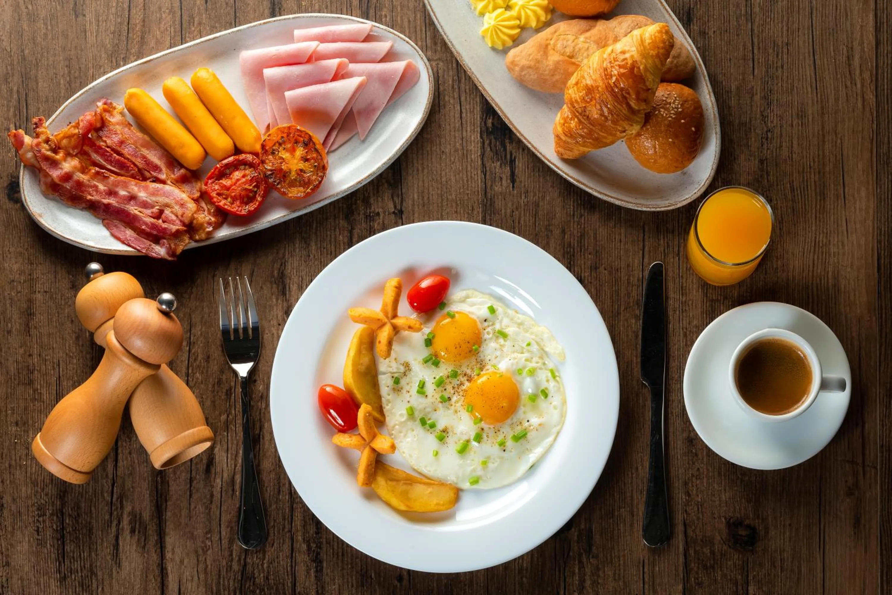 Breakfast in ibis Styles Siem Reap