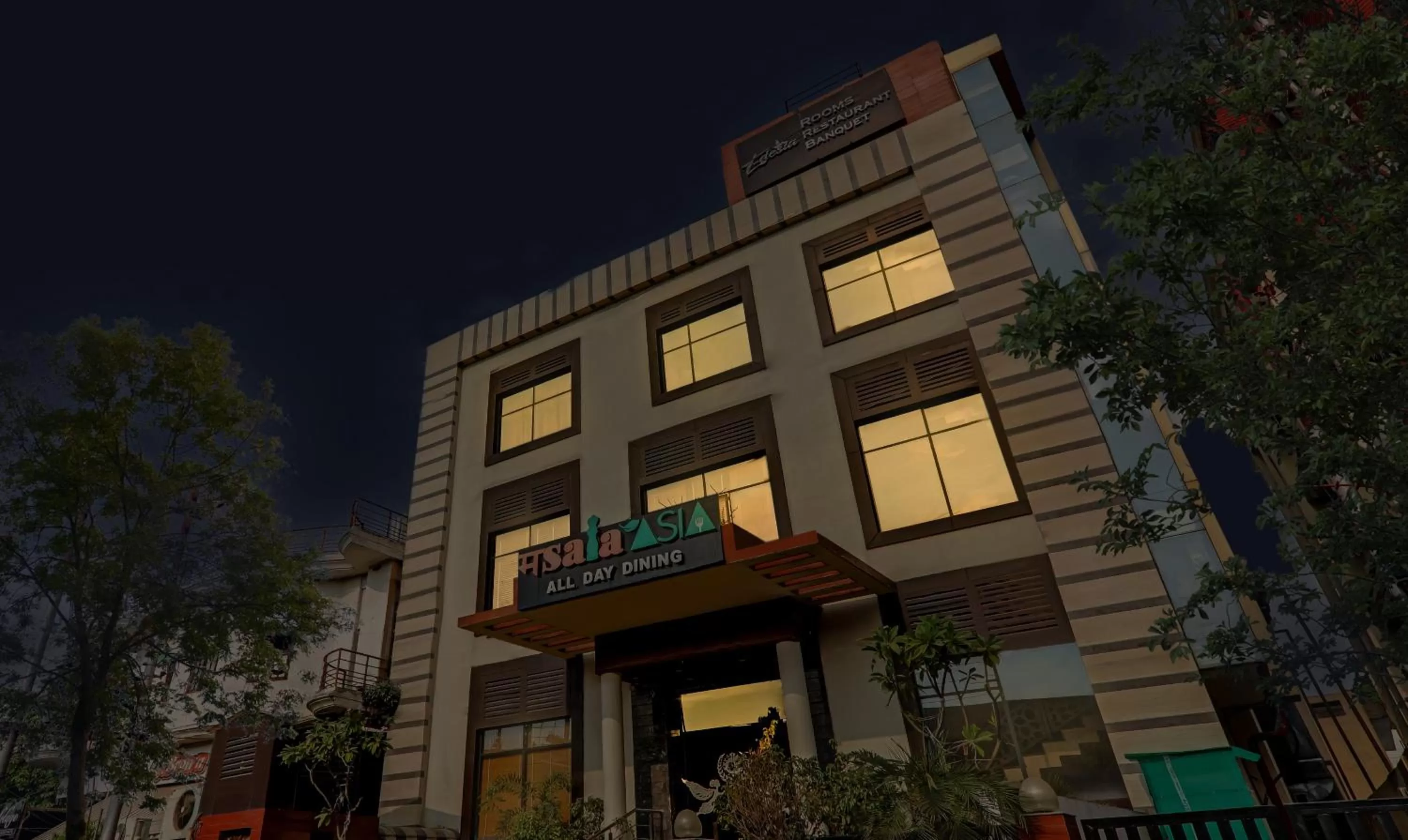 Property building in Treebo Edesia