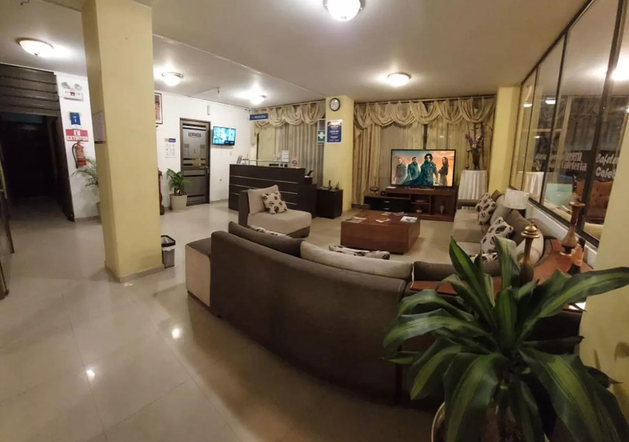 Property building, Lobby/Reception in La Merced Plaza Hostal