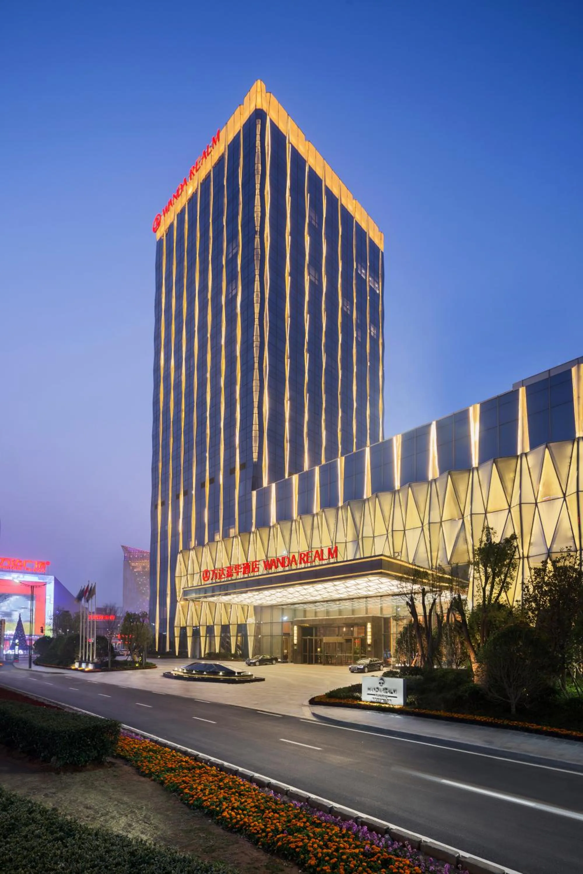 Facade/entrance in Wanda Realm Nanchang