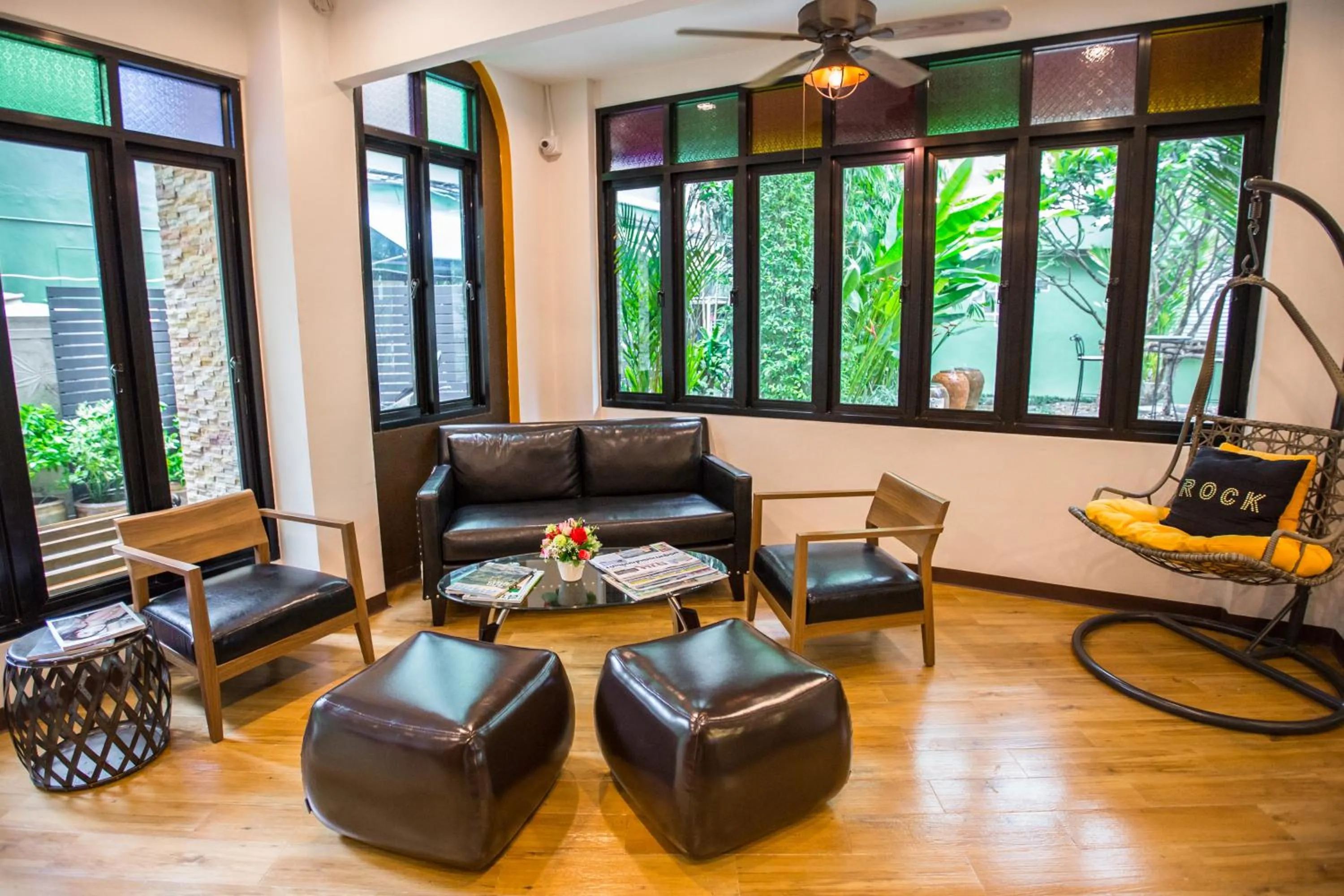 Communal lounge/ TV room in Tee Pak Dee Resident Phuket