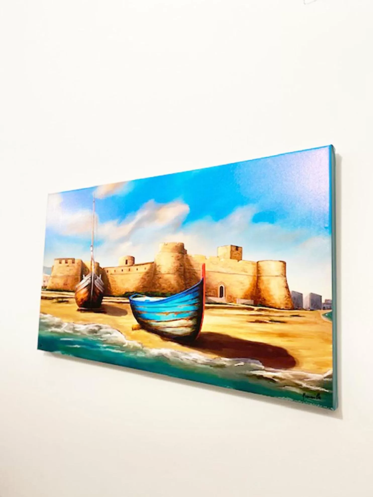 Decorative detail in B&B Casa Diomede