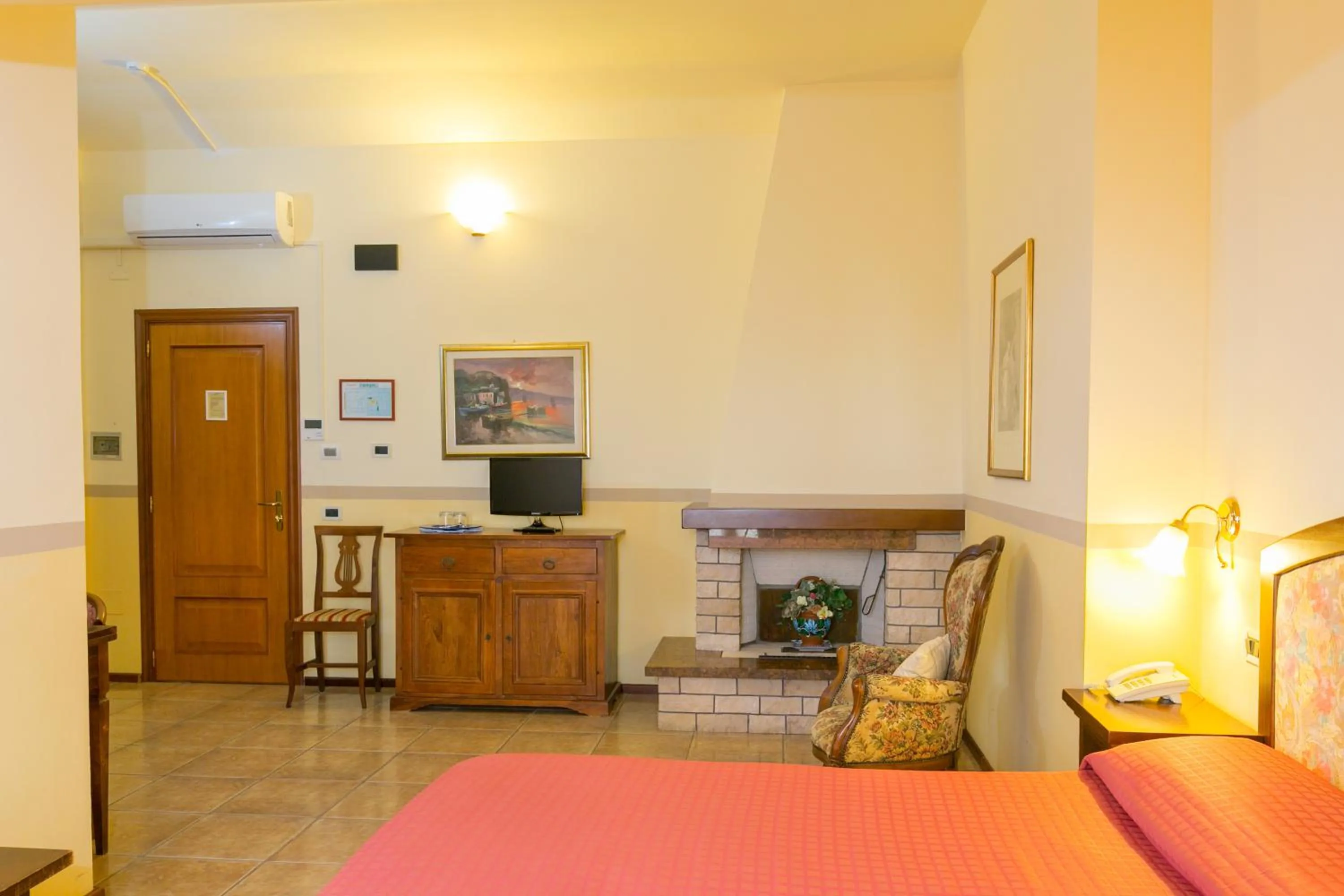 Bedroom, Bed in Agrihotel Elisabetta