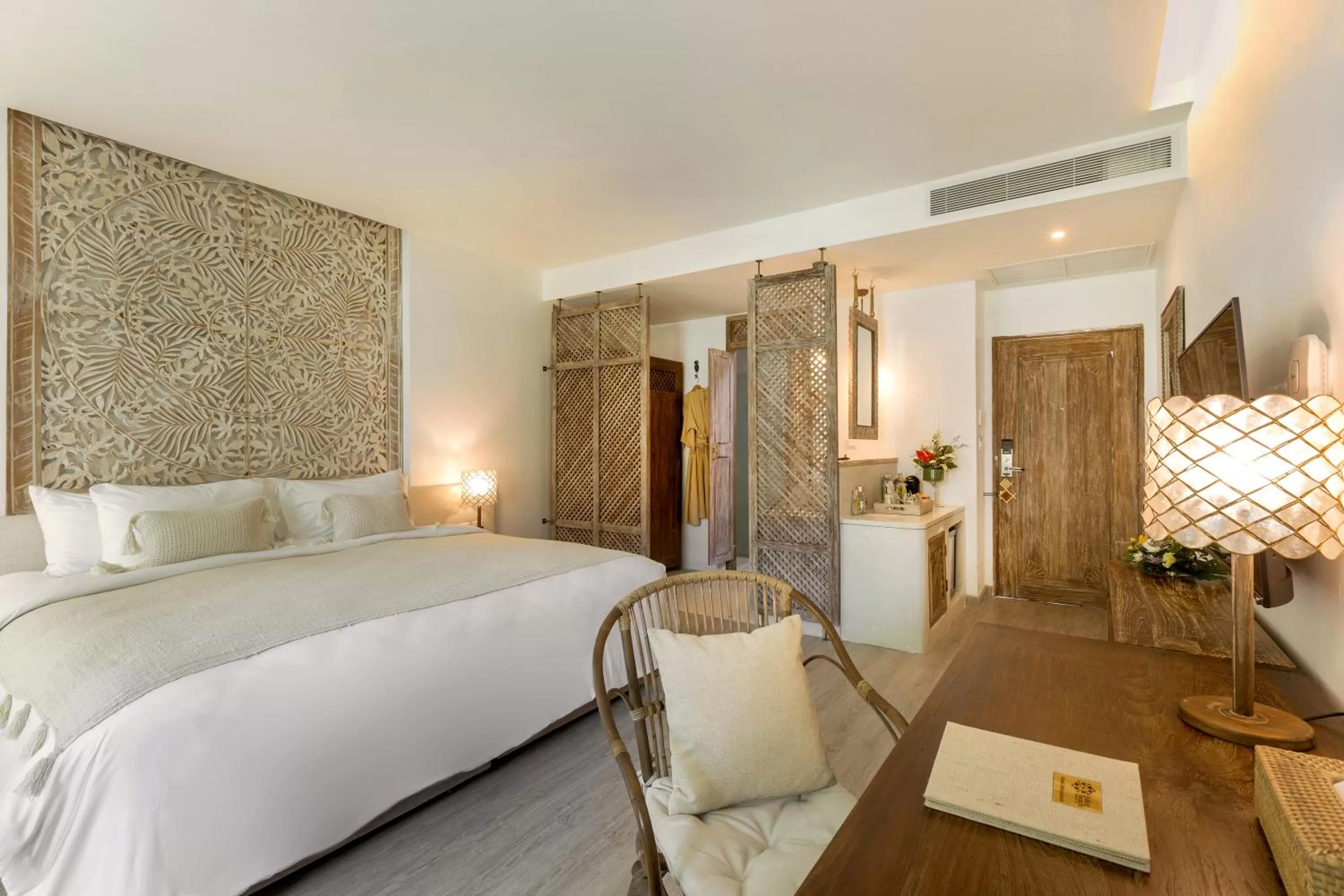 Bedroom, Bed in Eden Beach Khao Lak Resort & Spa