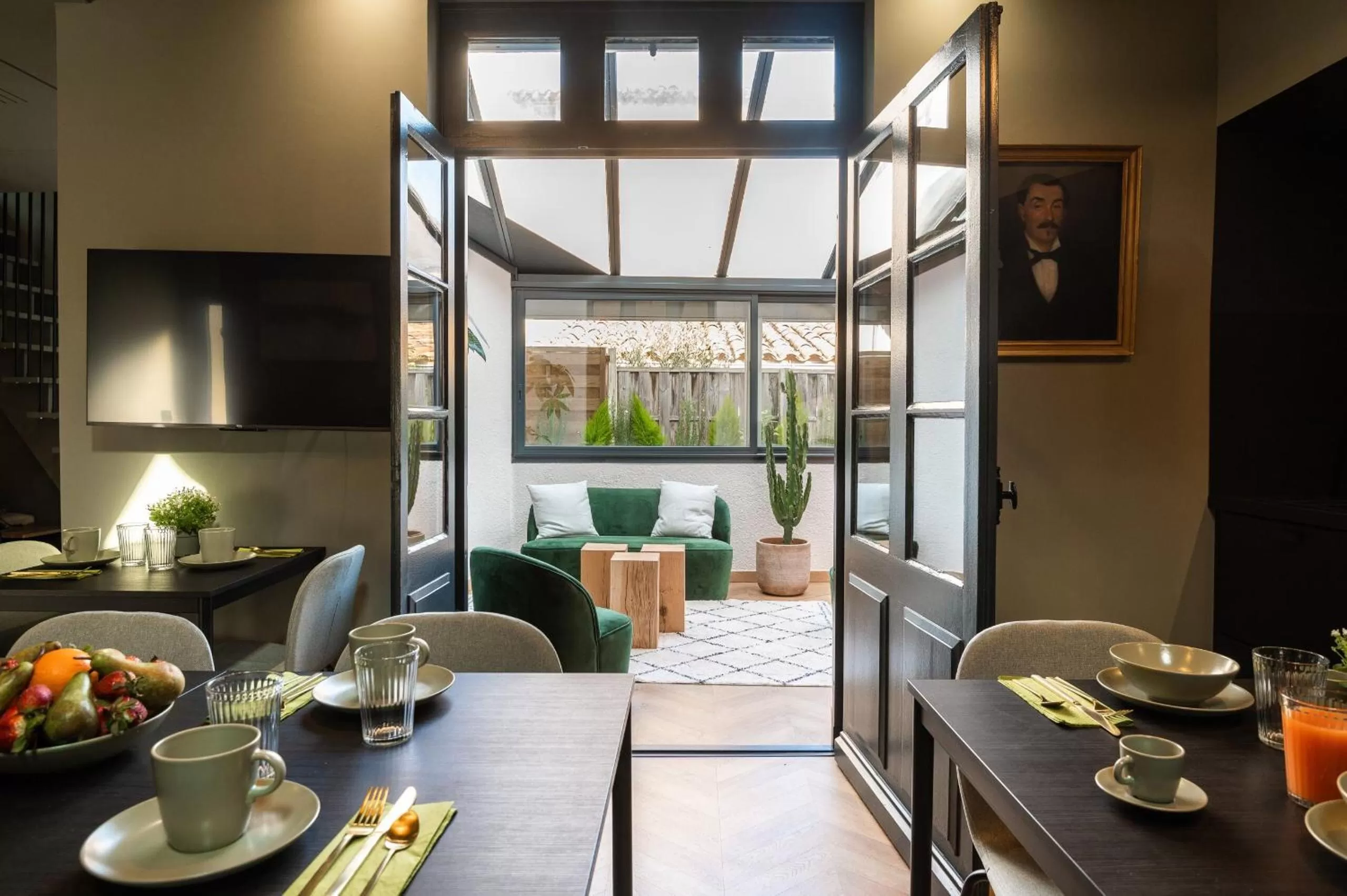 Living room in La Maison de Jean by Maison Bacou