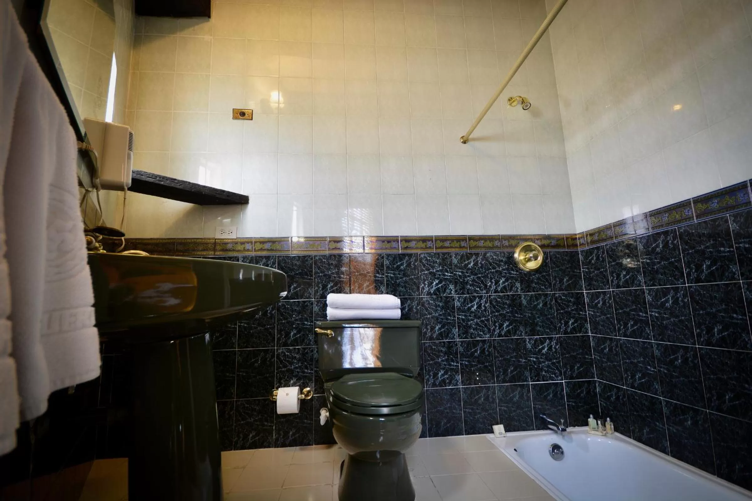 Bathroom in Posada Cafe La Huerta