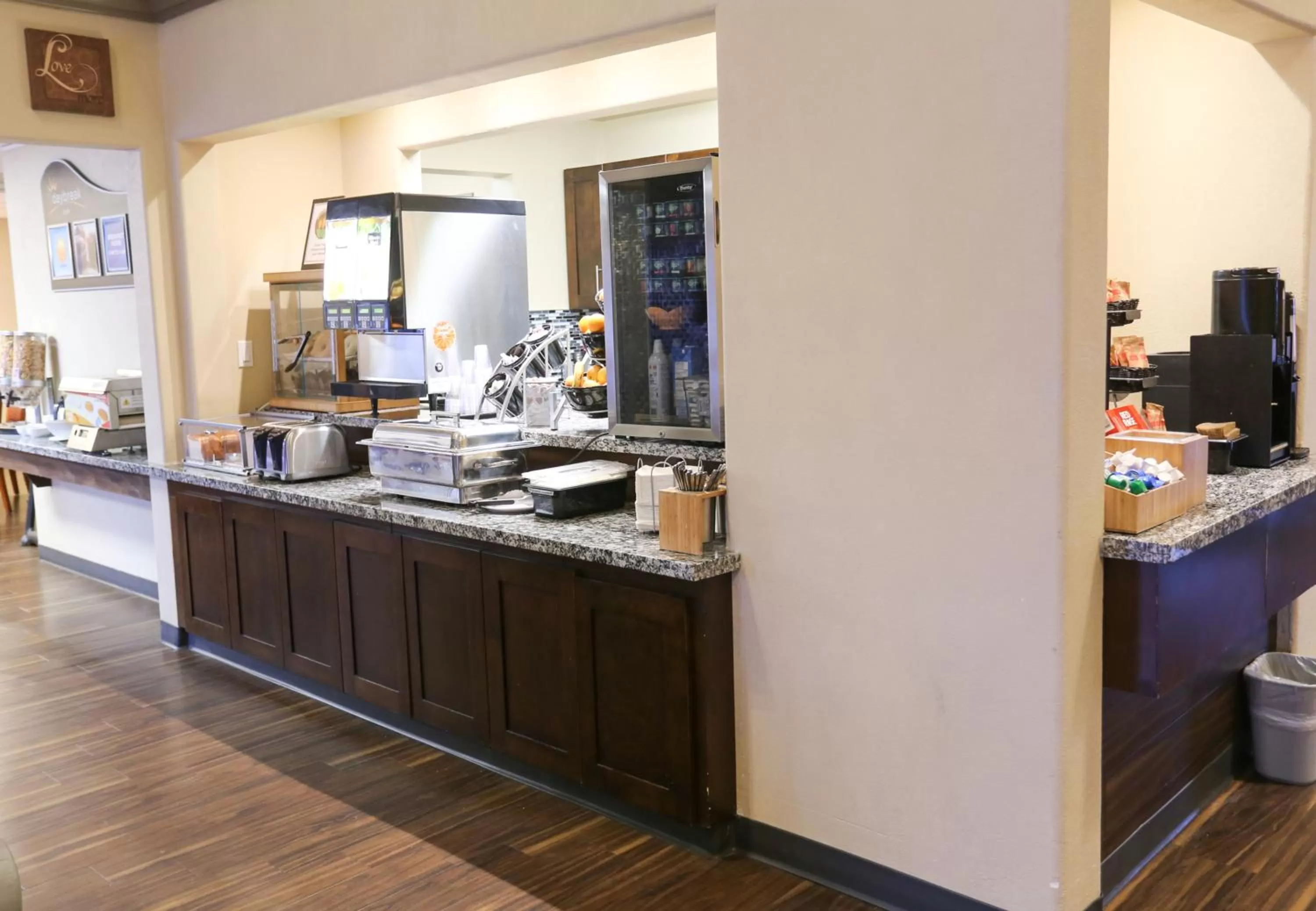 Continental breakfast in Days Inn by Wyndham Calgary Airport