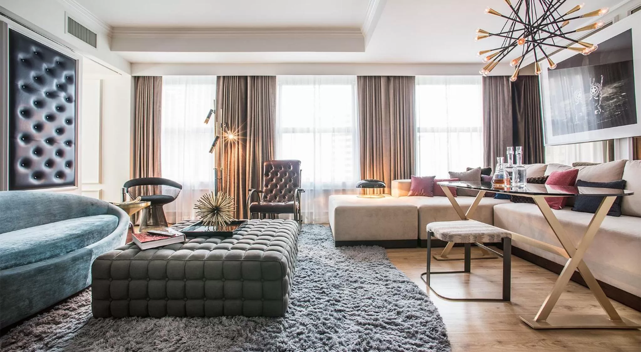 Bedroom in Virgin Hotels Chicago