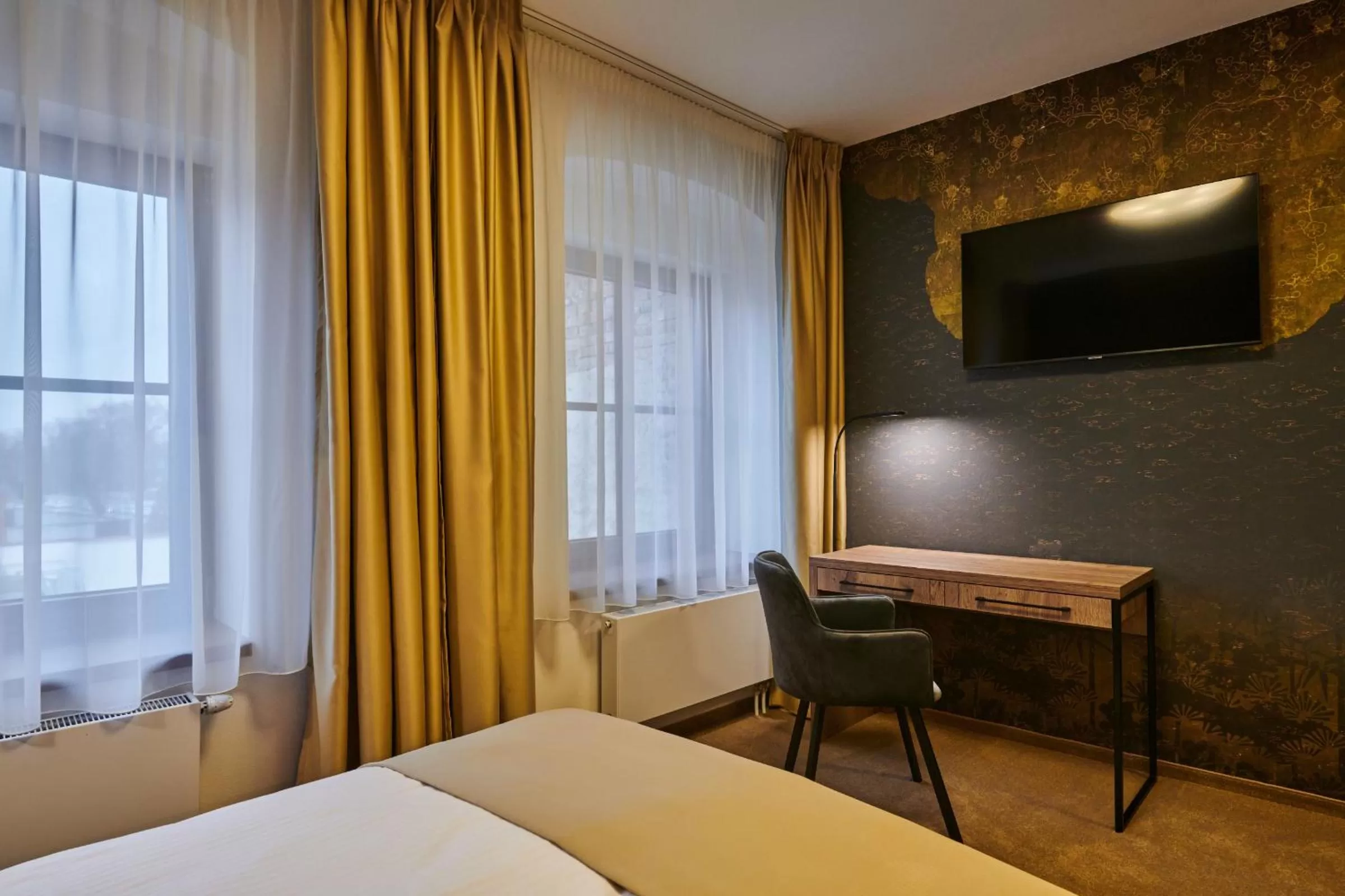 TV and multimedia, Bed in Hotel Alfréd a Hermína