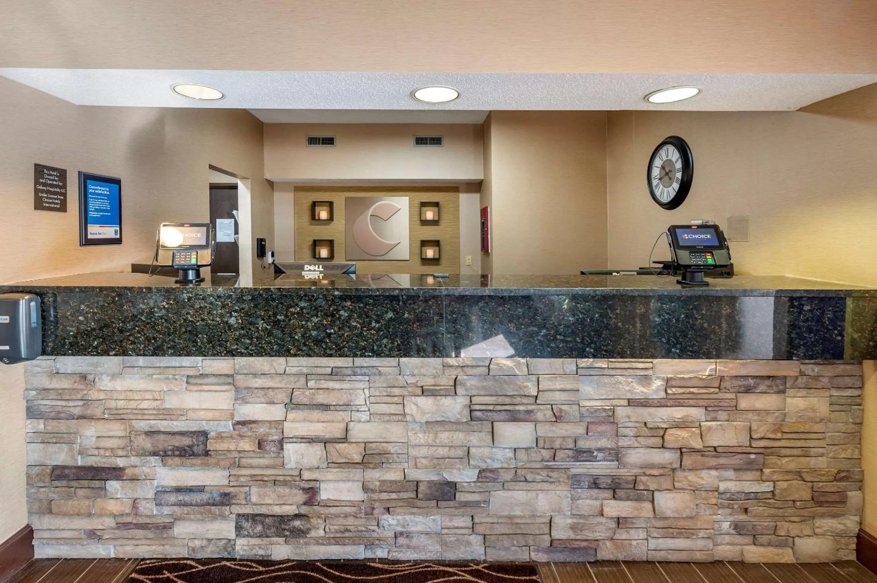 Lobby or reception in Comfort Inn Shelbyville North