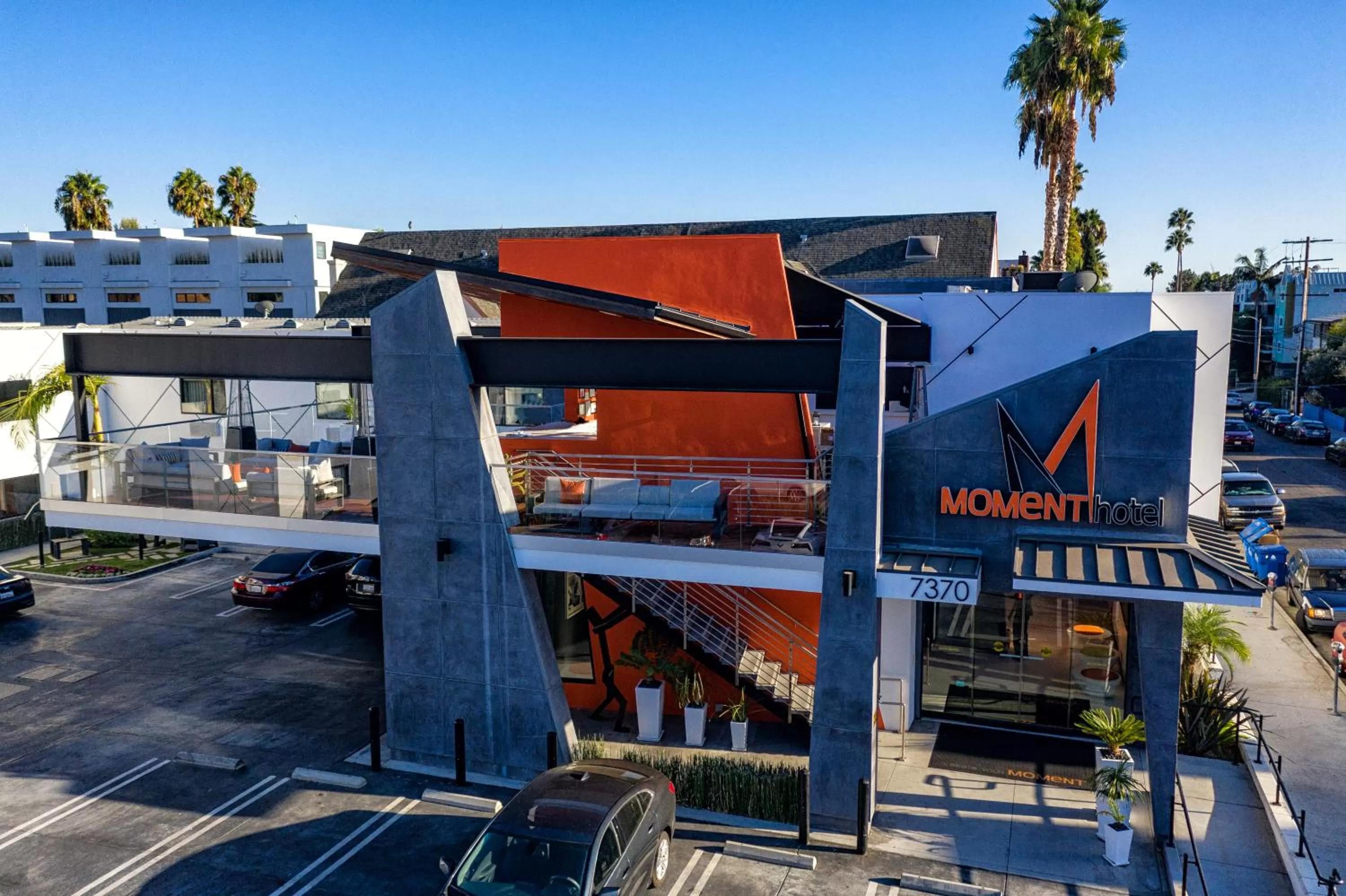 Property building in The Moment Hotel