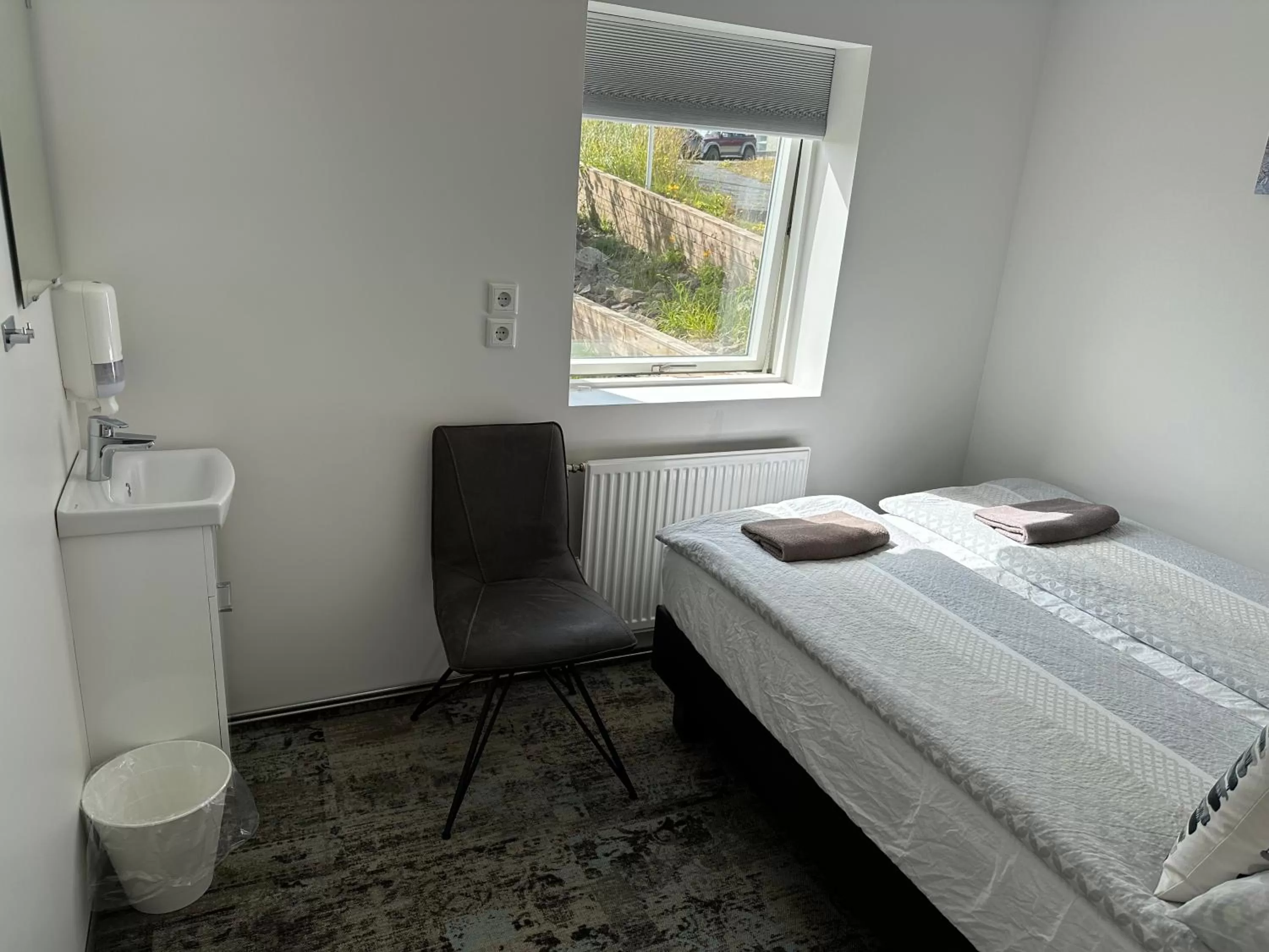 Bed in Guesthouse Dyngja