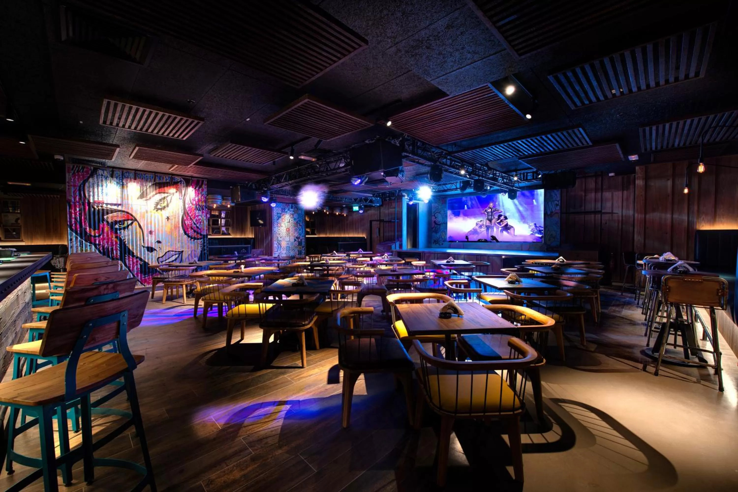 Lounge or bar, Restaurant/Places to Eat in Hyatt Place Dubai Al Rigga Residences