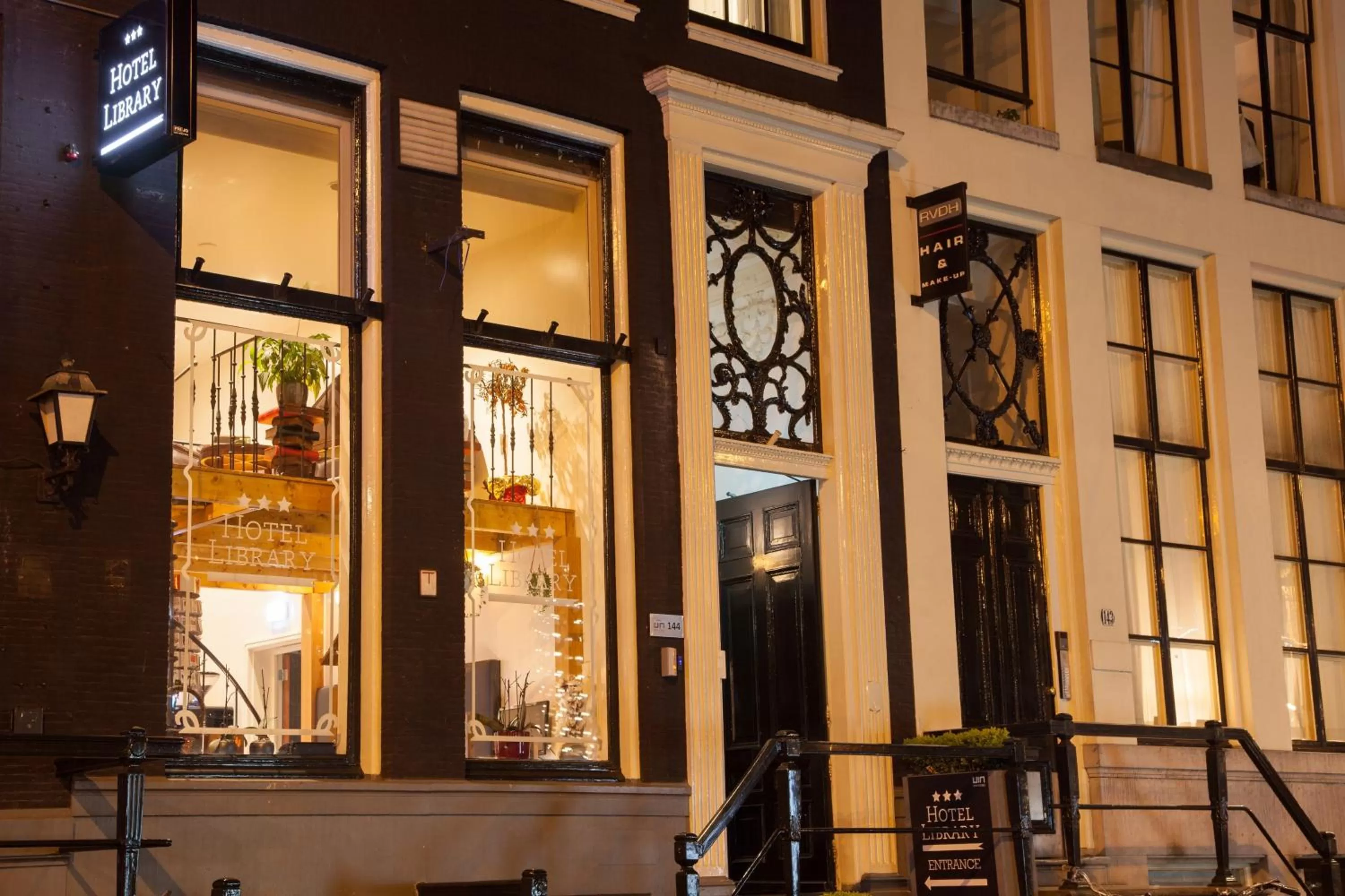 Property building in Hotel Library Amsterdam