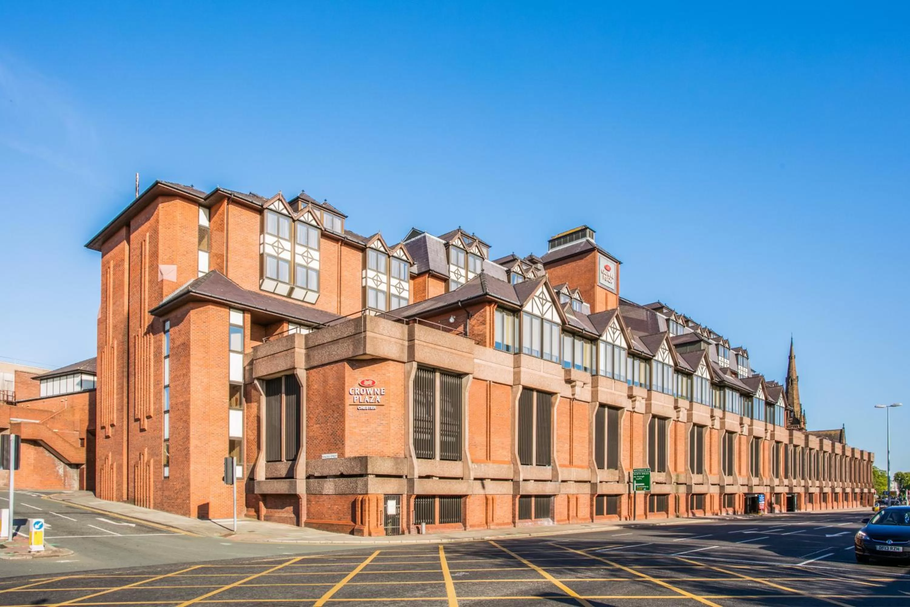 Property building in Crowne Plaza Chester by IHG