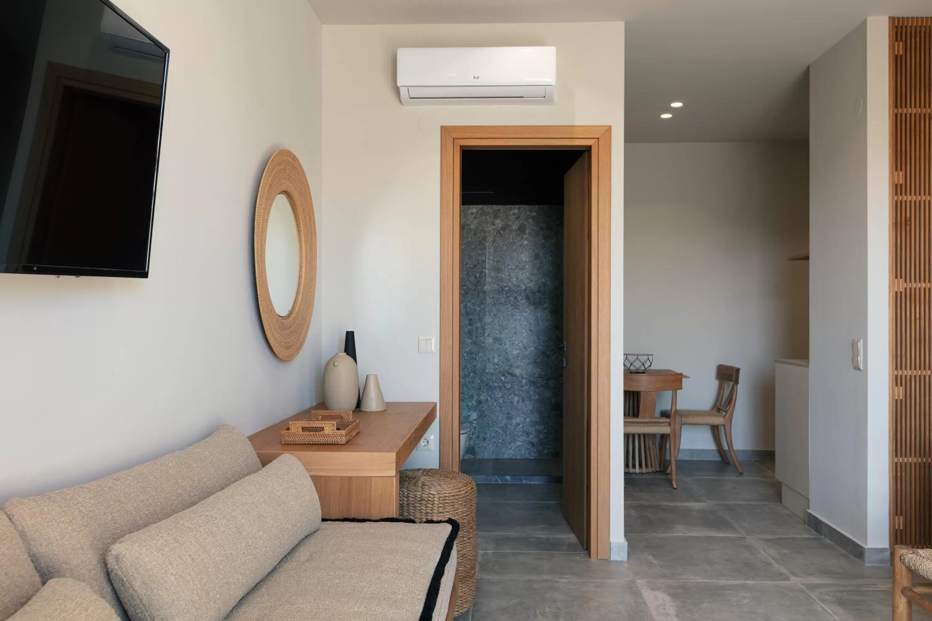 Seating area in Chapter 02 Gallery Suites