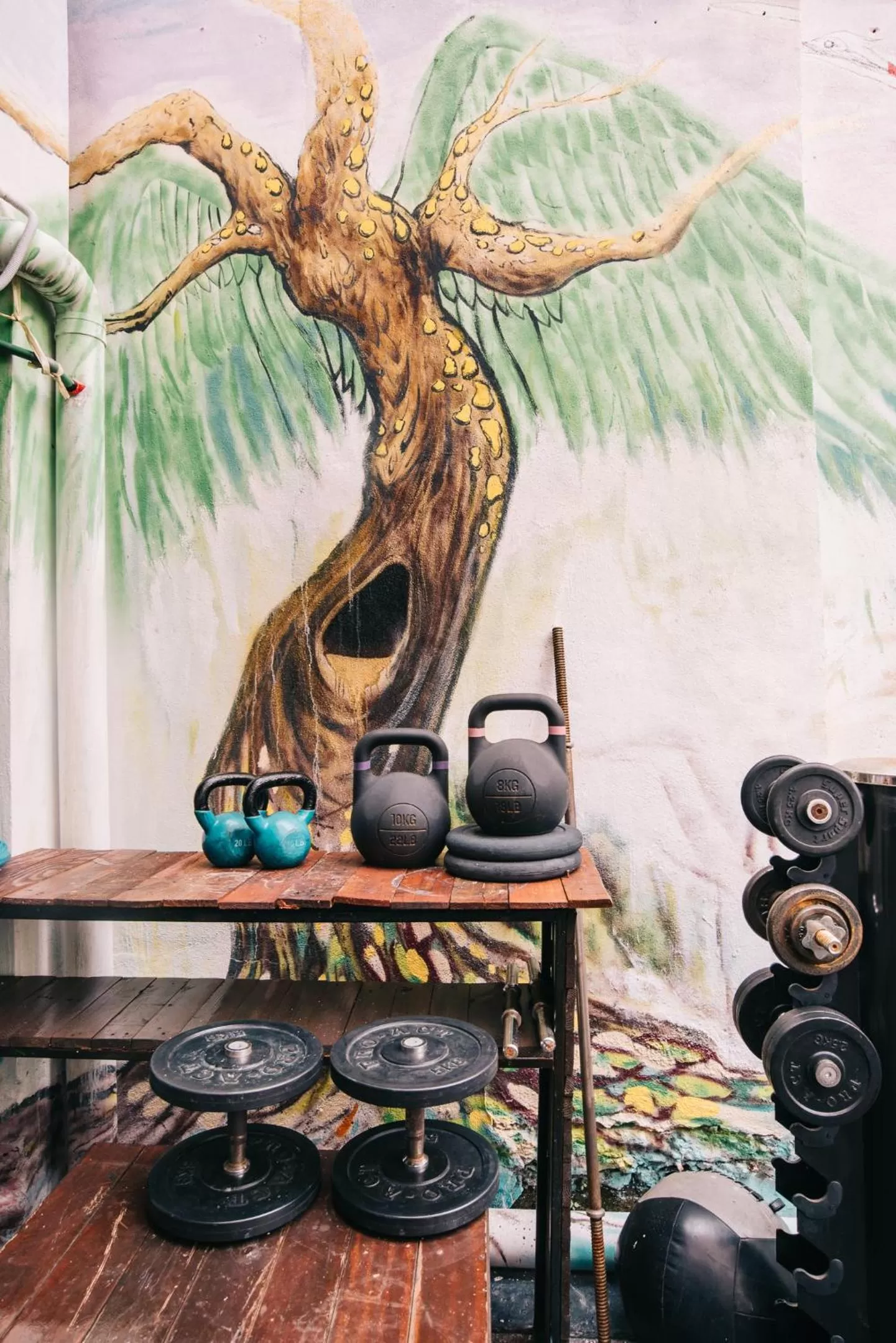 Decorative detail in Kim Haus Loft