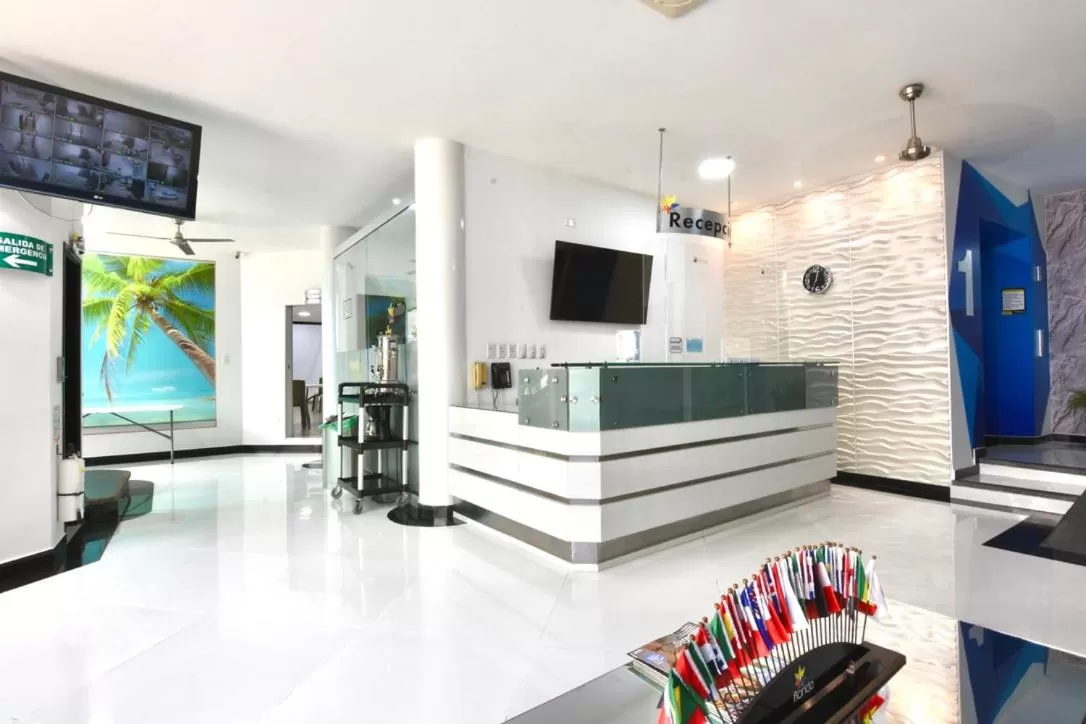 Communal lounge/ TV room, Lobby/Reception in Hotel Florida Sincelejo