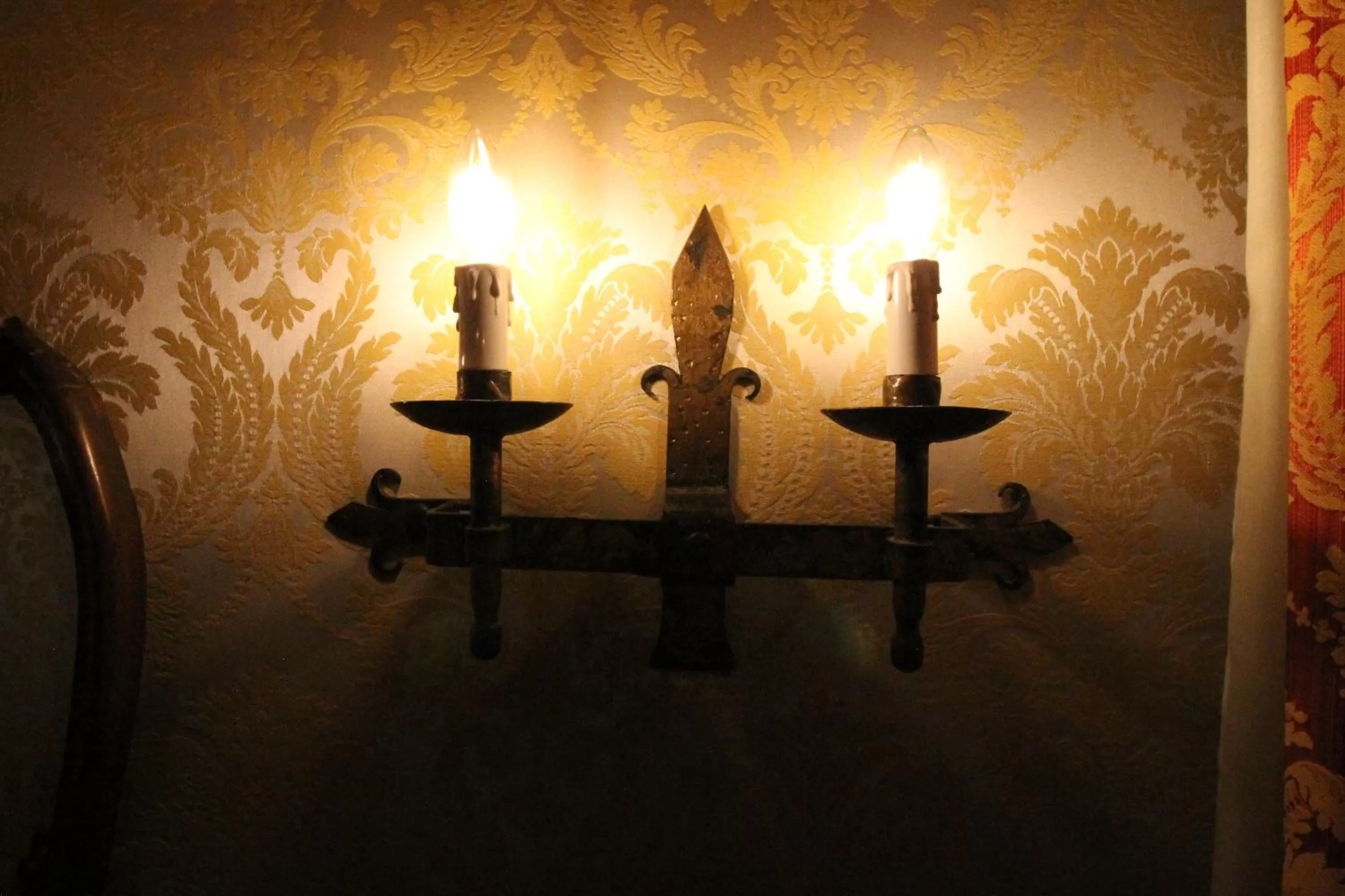 Decorative detail in Hotel Palazzo Abadessa