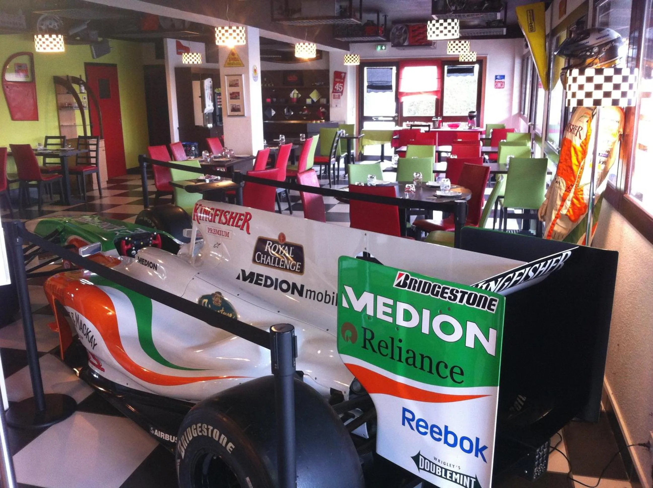 Decorative detail in Enzo Hotels Vierzon by Kyriad Direct